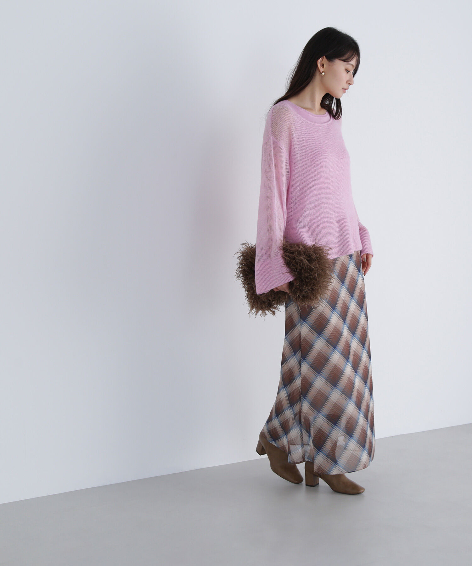  「モヘヤライクニットセット　　　　　　　」|ニット・セーター|