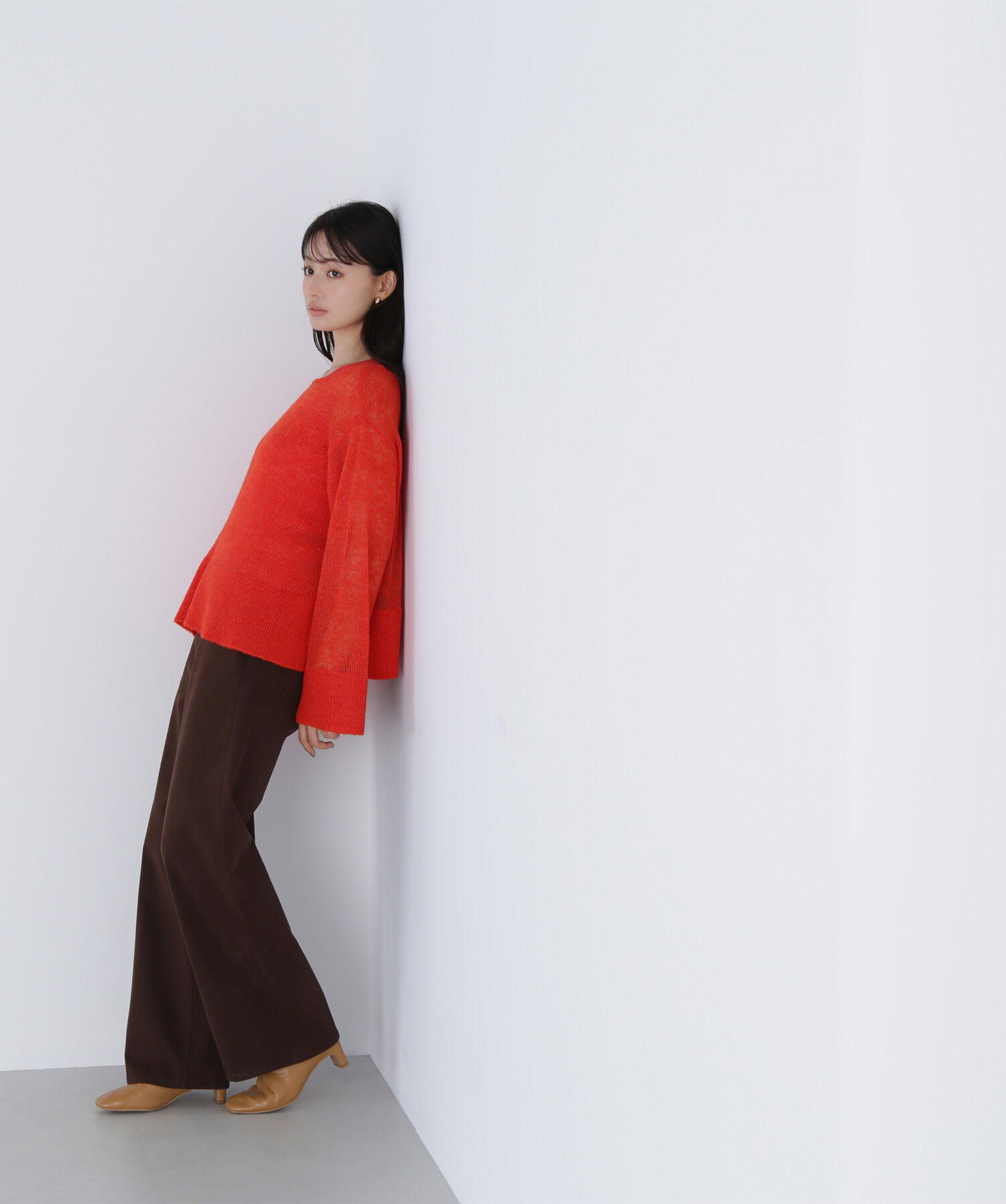  「モヘヤライクニットセット　　　　　　　」|ニット・セーター|