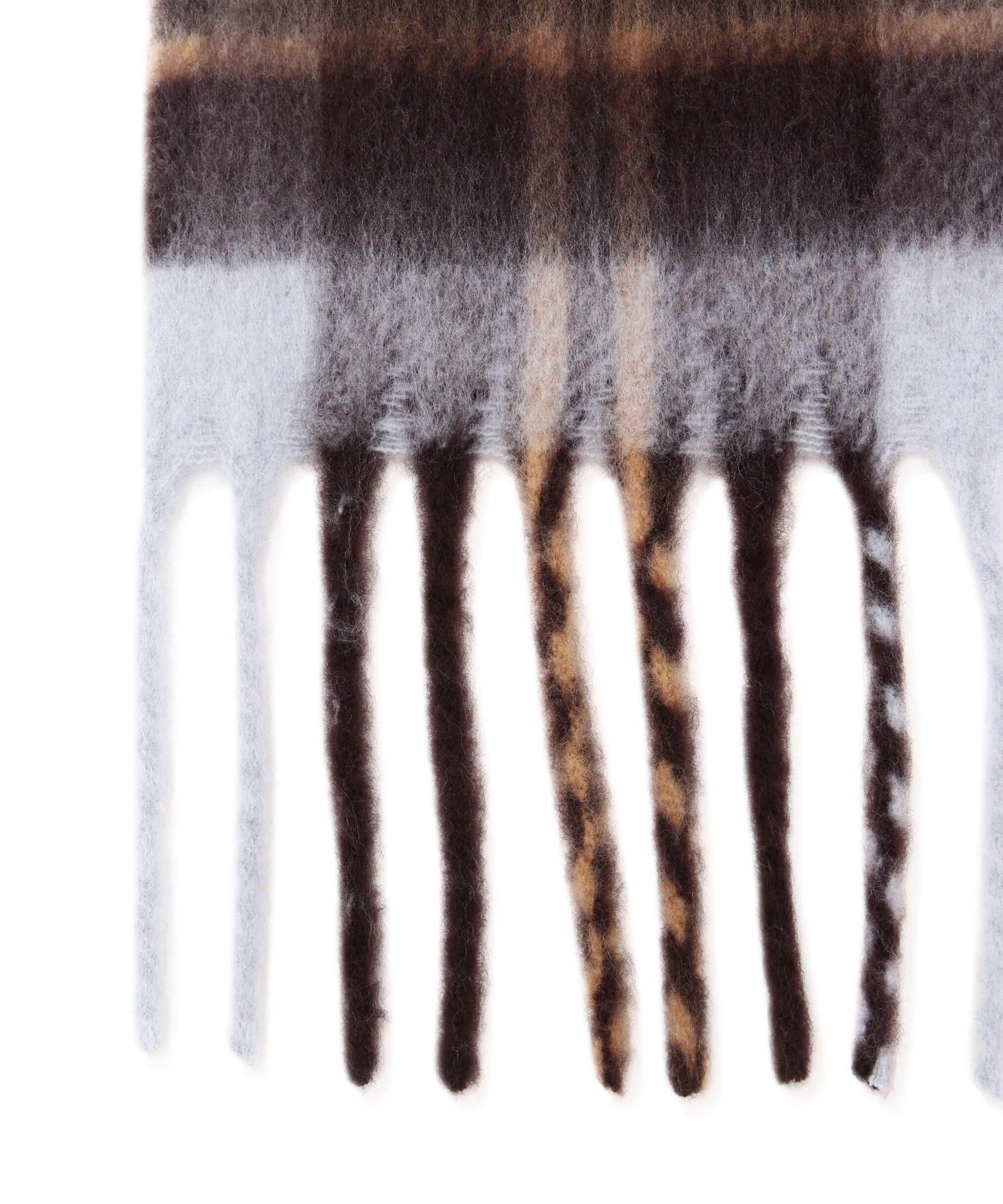  「ソフトブークレーチェックマフラー」|マフラー|