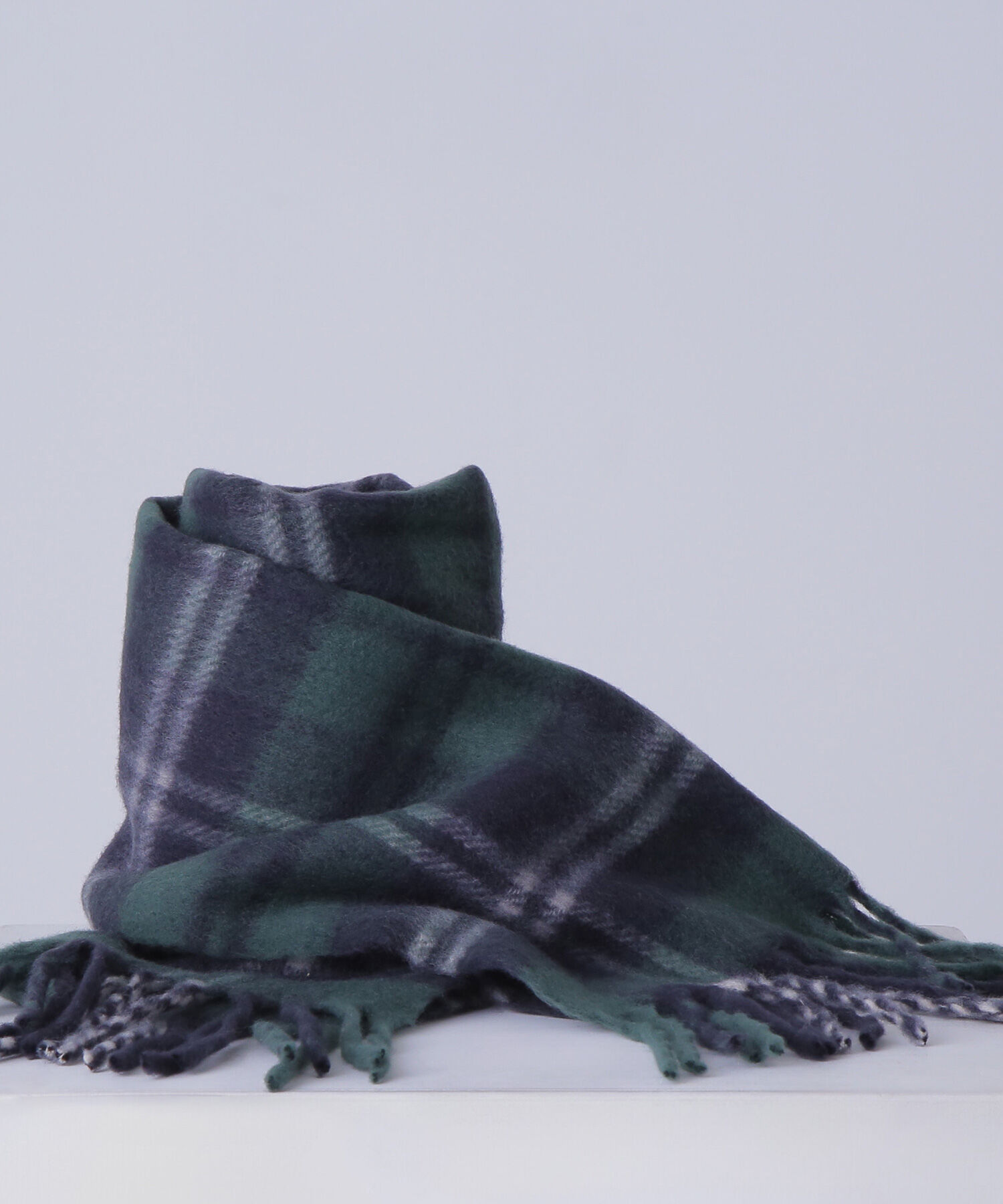  「ソフトブークレーチェックマフラー」|マフラー|グリーンベー 2