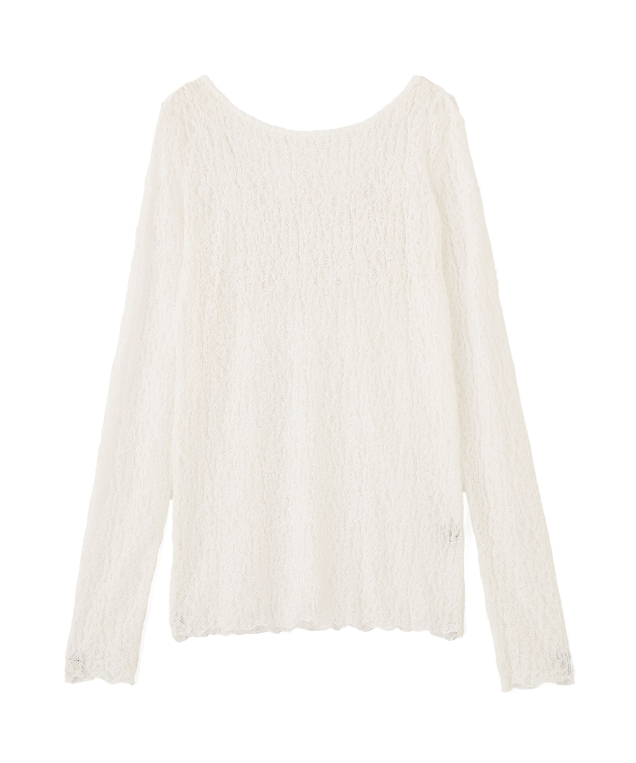  「〈N.〉 レースカットソー」|Tシャツ・カットソー|