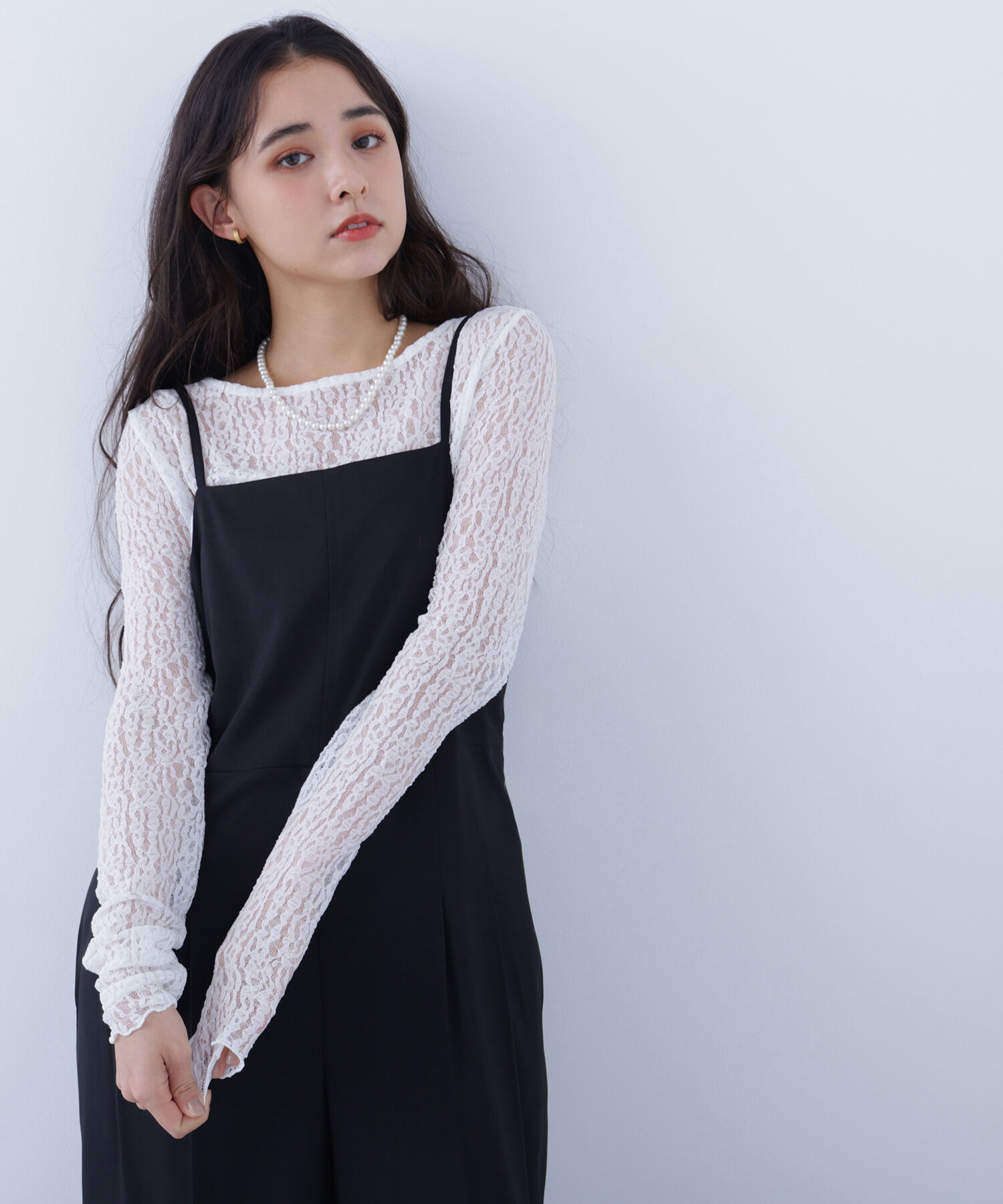  「〈N.〉 レースカットソー」|Tシャツ・カットソー|