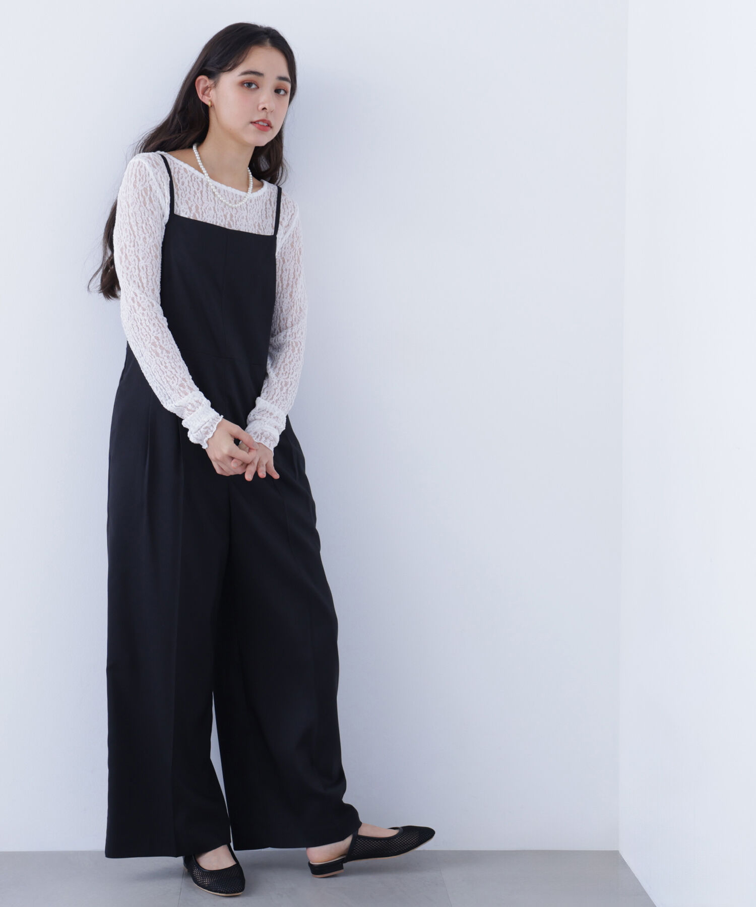  「〈N.〉 レースカットソー」|Tシャツ・カットソー|