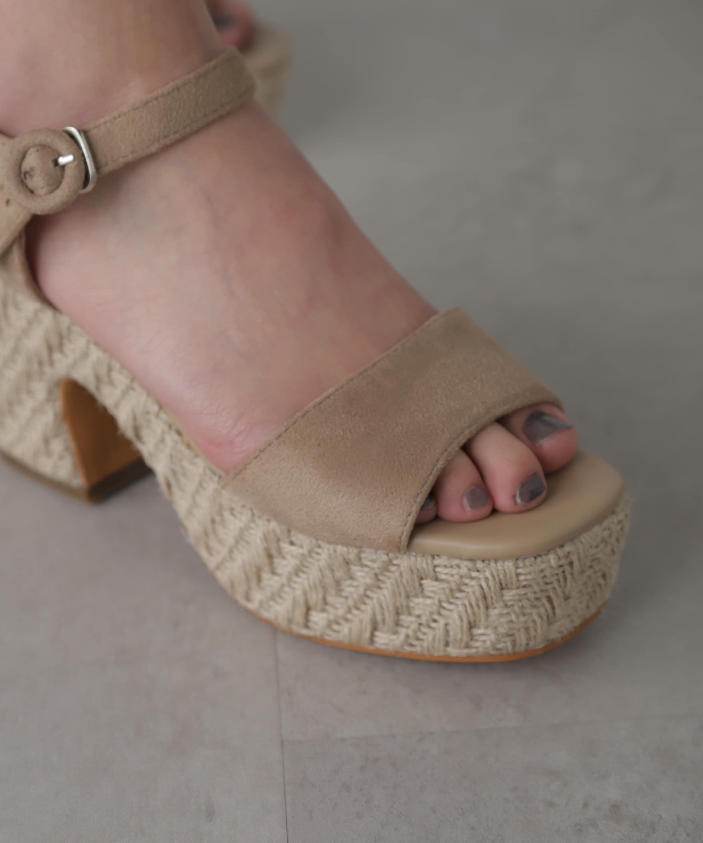  「くるみバックルサンダル」|その他|