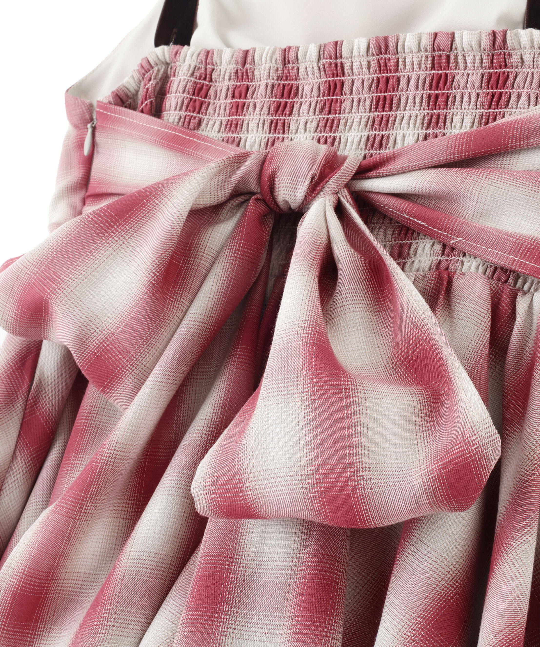  「オンブレーチェックシャーリングキャミ」|シャツ・ブラウス|