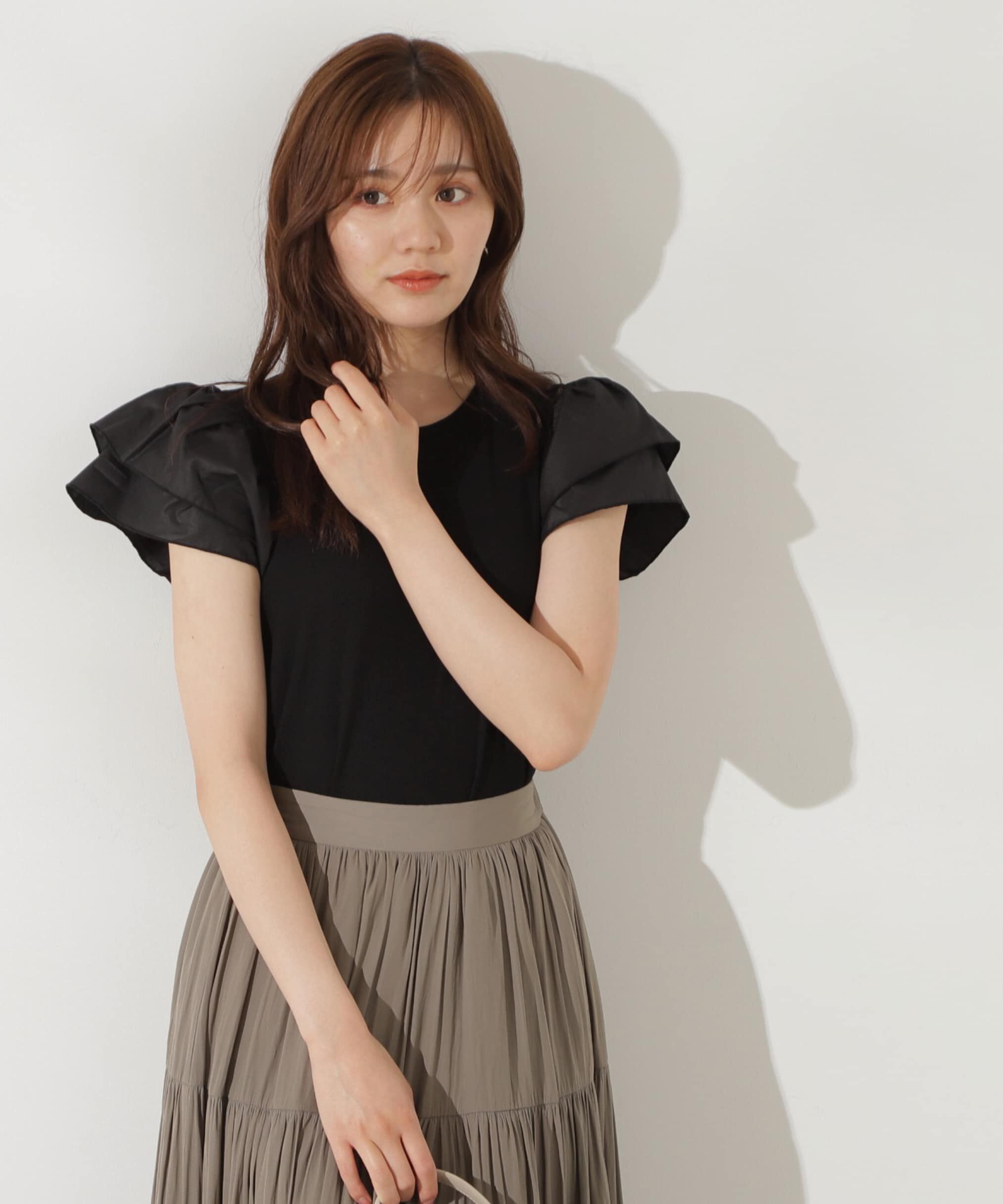 PROPORTION BODY DRESSING「フレアリブカットソー」|Tシャツ・カットソー|