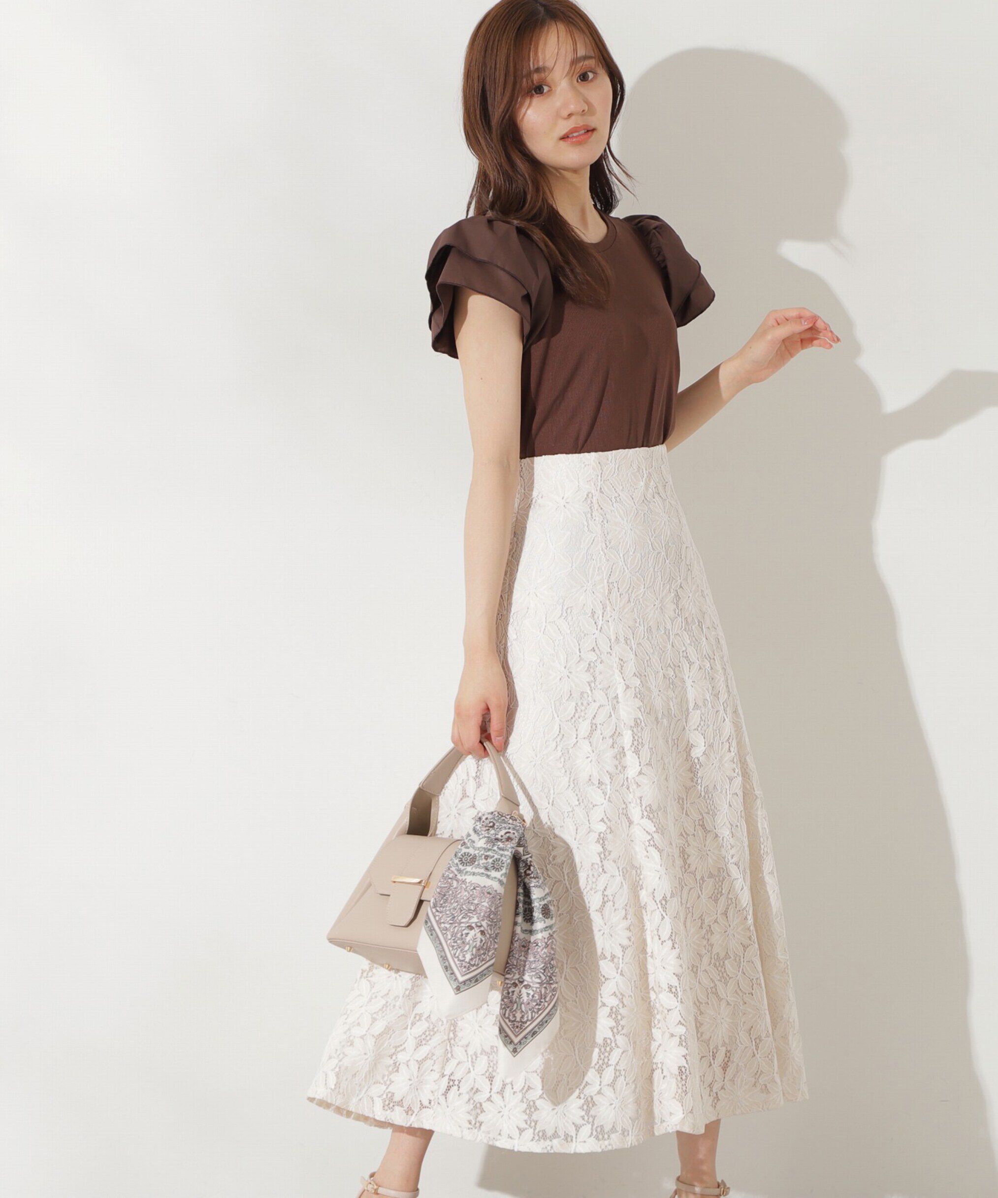 PROPORTION BODY DRESSING「フレアリブカットソー」|Tシャツ・カットソー|