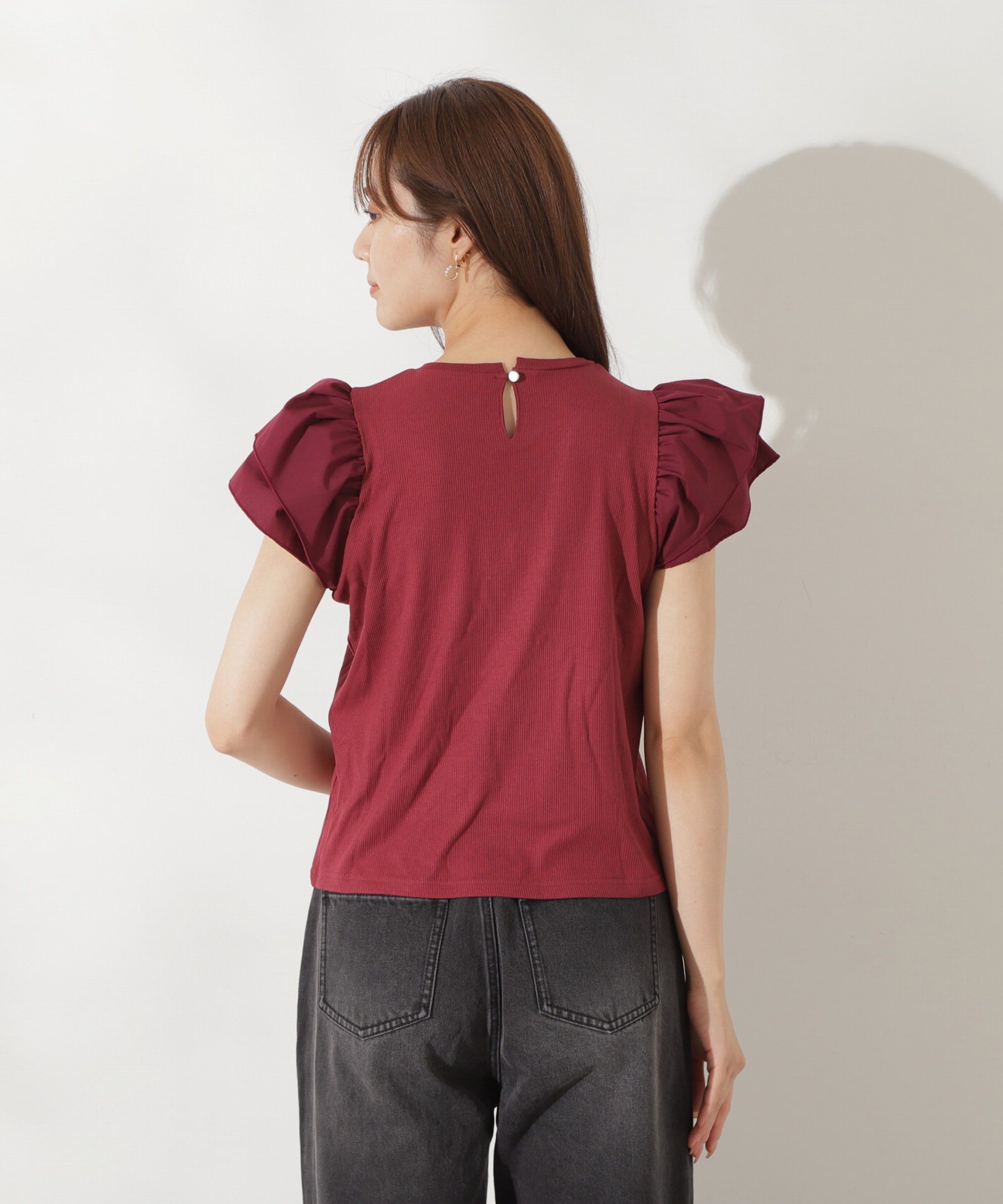 PROPORTION BODY DRESSING「フレアリブカットソー」|Tシャツ・カットソー|