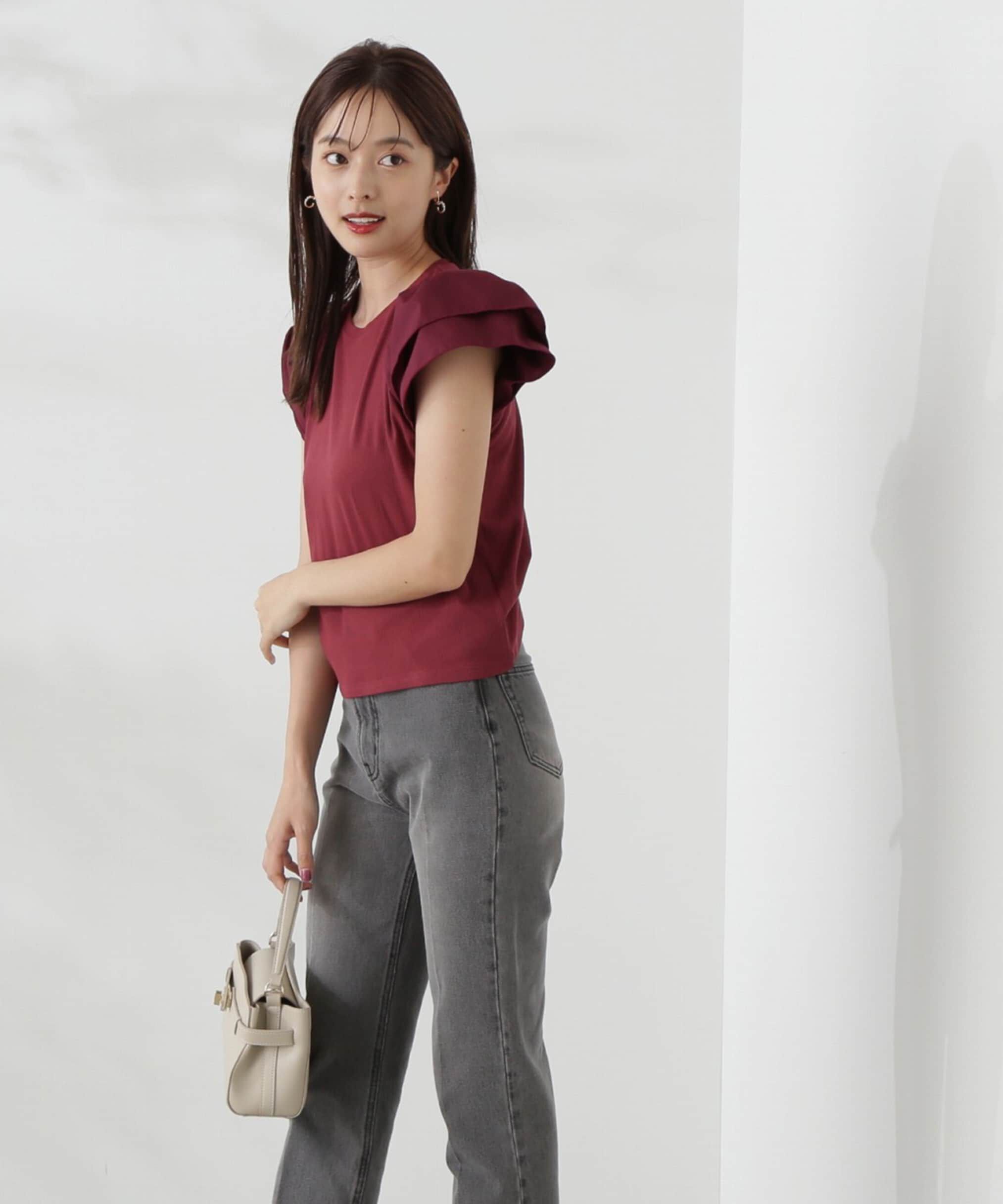 PROPORTION BODY DRESSING「フレアリブカットソー」|Tシャツ・カットソー|