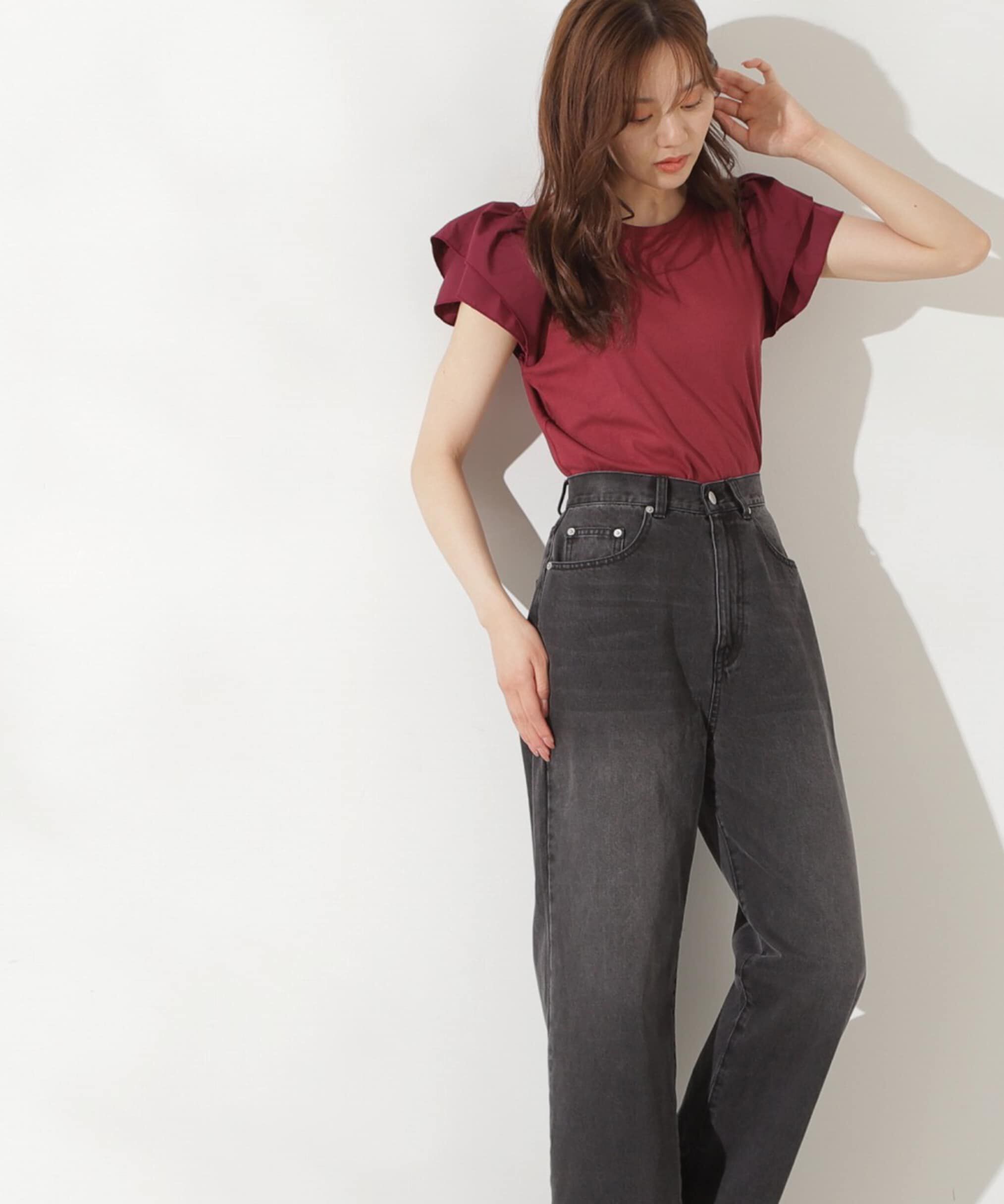 PROPORTION BODY DRESSING「フレアリブカットソー」|Tシャツ・カットソー|