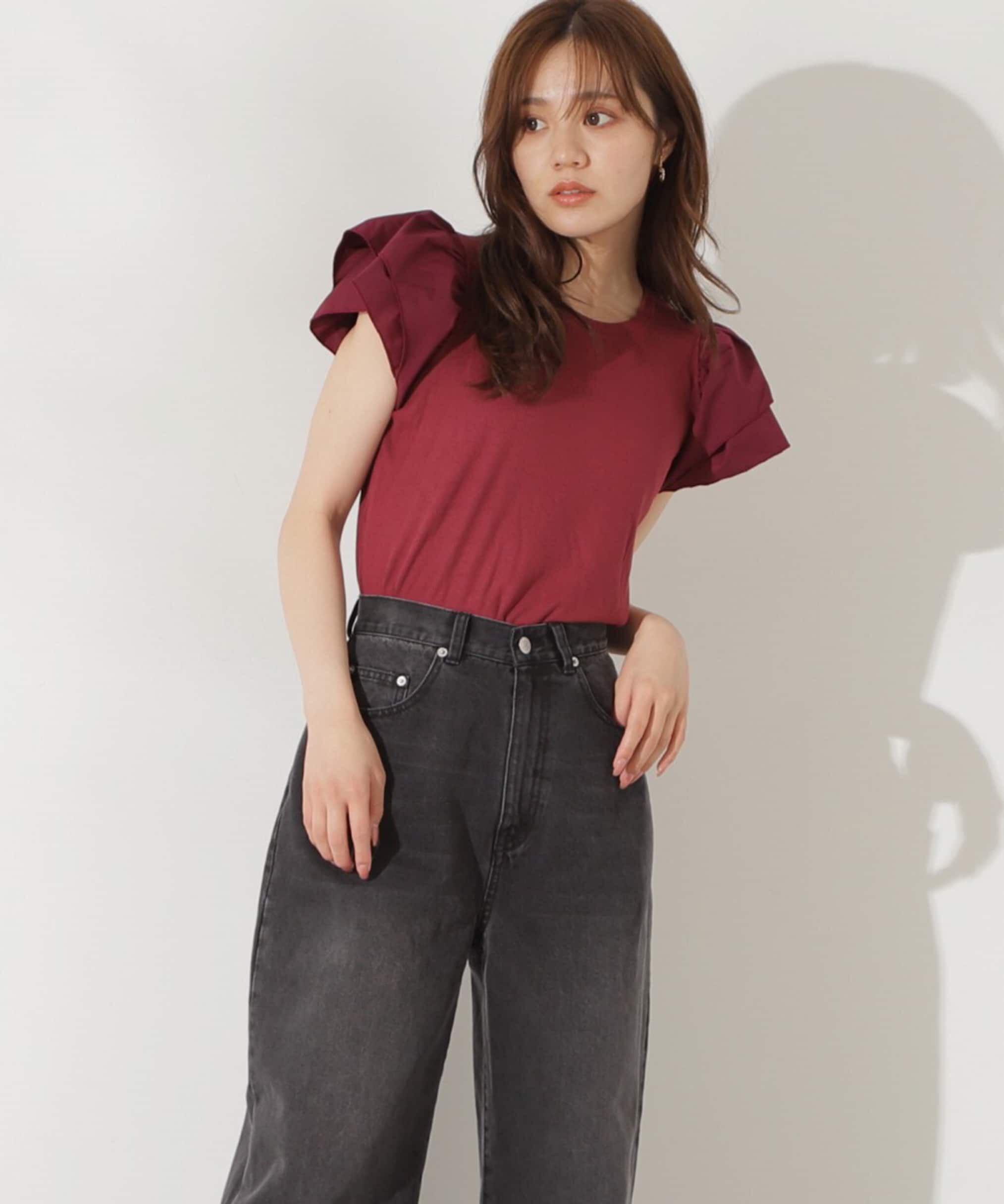 PROPORTION BODY DRESSING「フレアリブカットソー」|Tシャツ・カットソー|