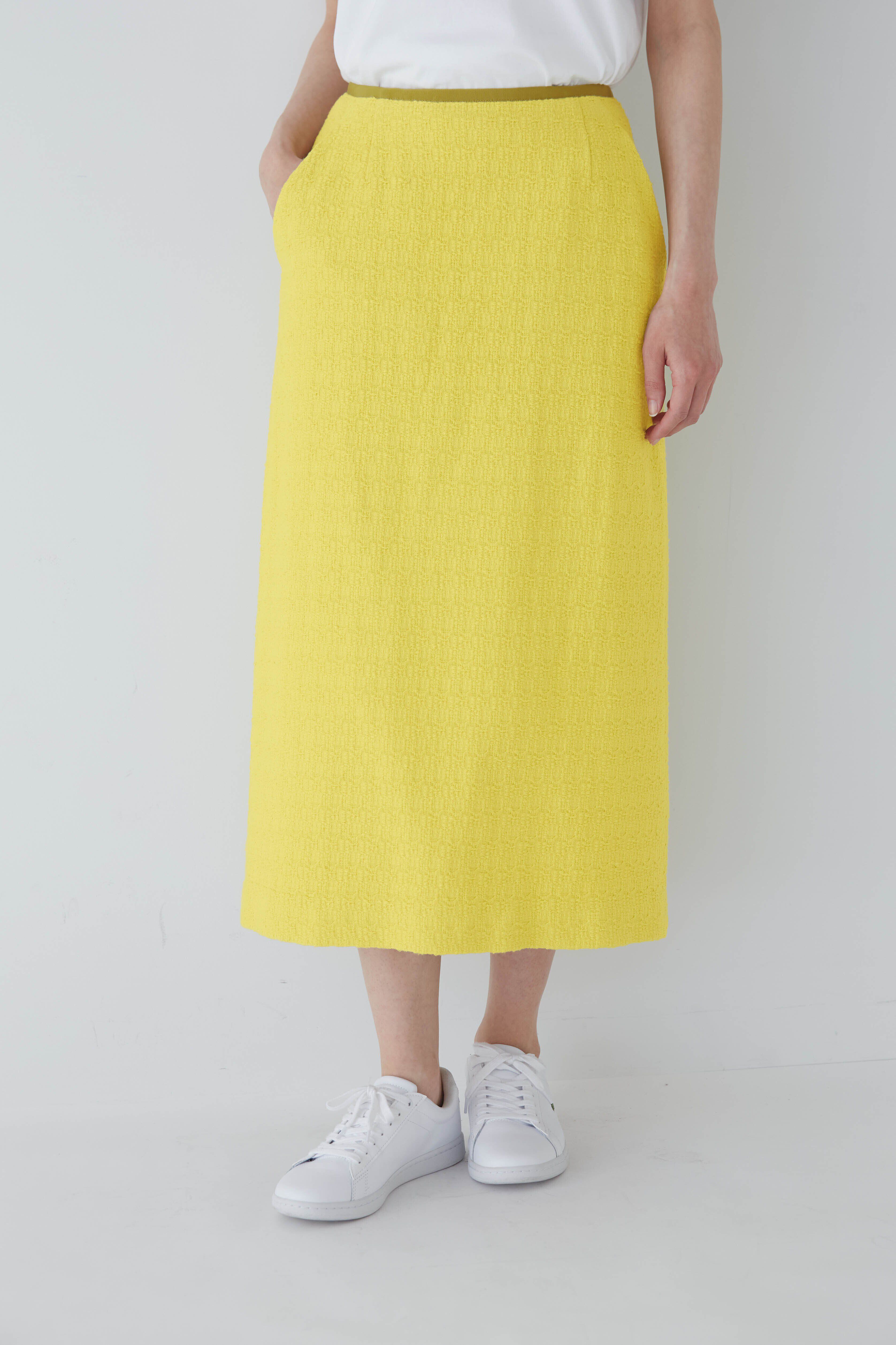  「◆スラブブッチャーツィードスカート」|スカート|