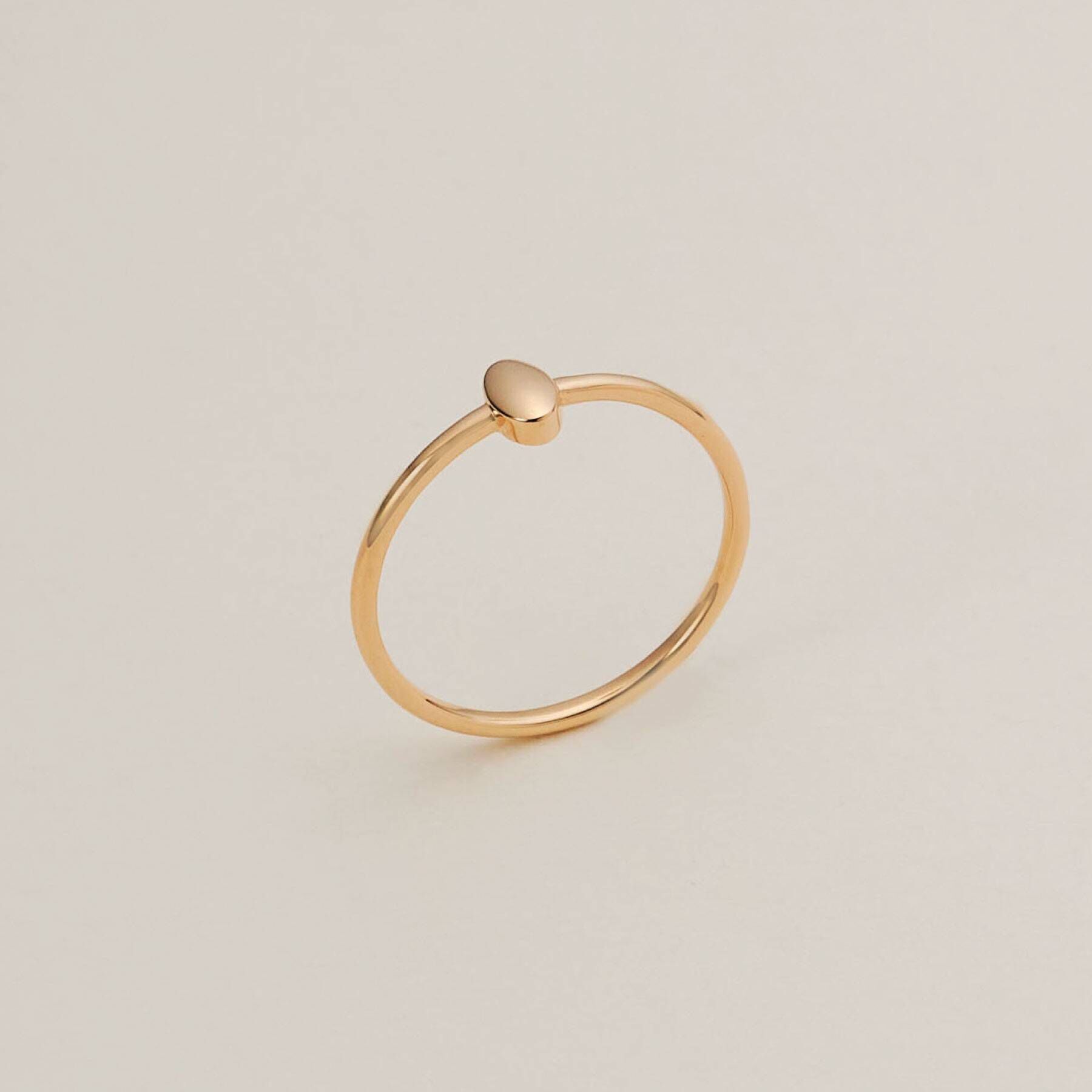 COCOSHNIK「K10オーバルシェイプ リング」|リング|