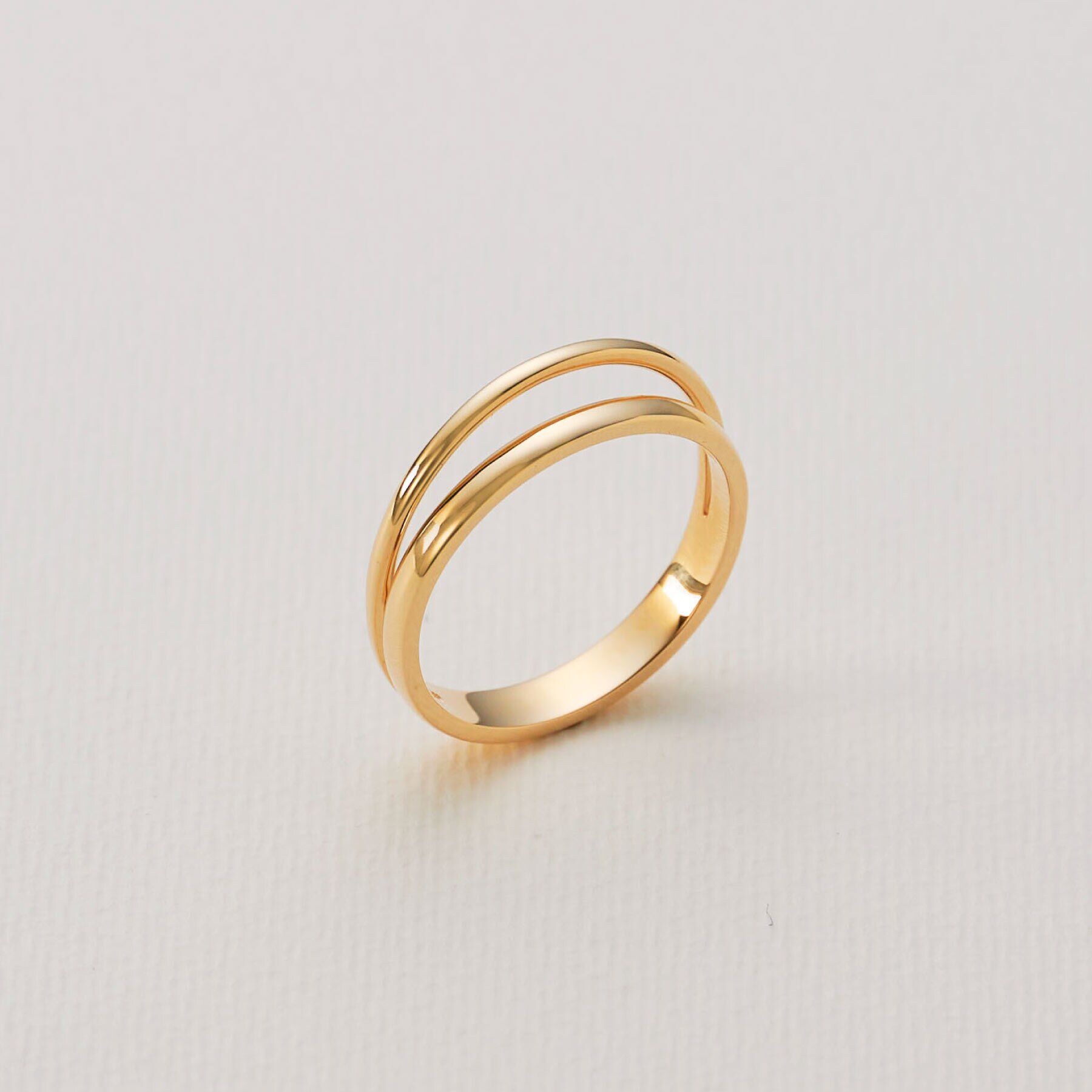 COCOSHNIK「K10アーチステップ リング」|リング|