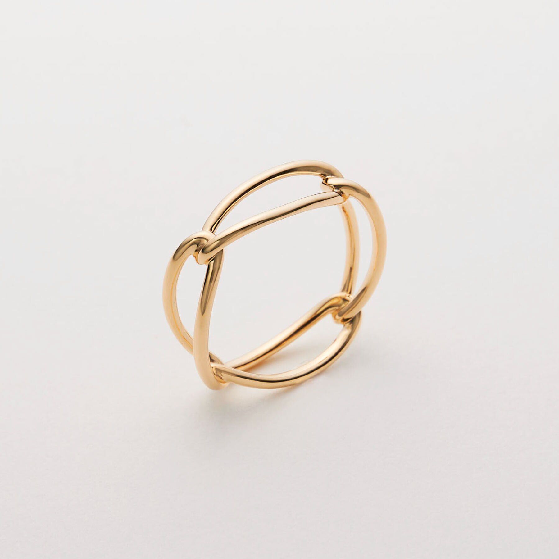 COCOSHNIK「K10PCチェーン リング」|リング|