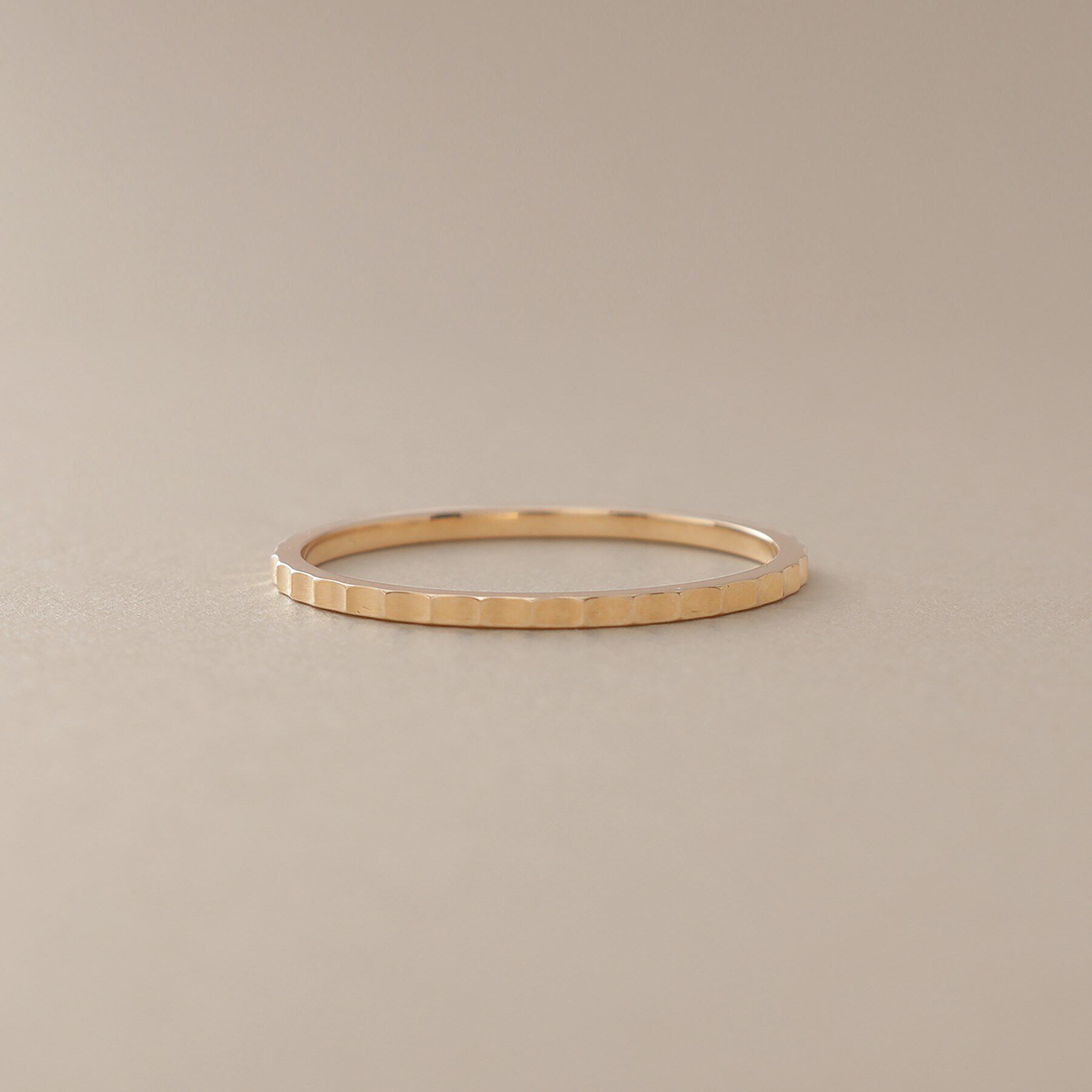 COCOSHNIK「K10スカラップカット リング」|リング|