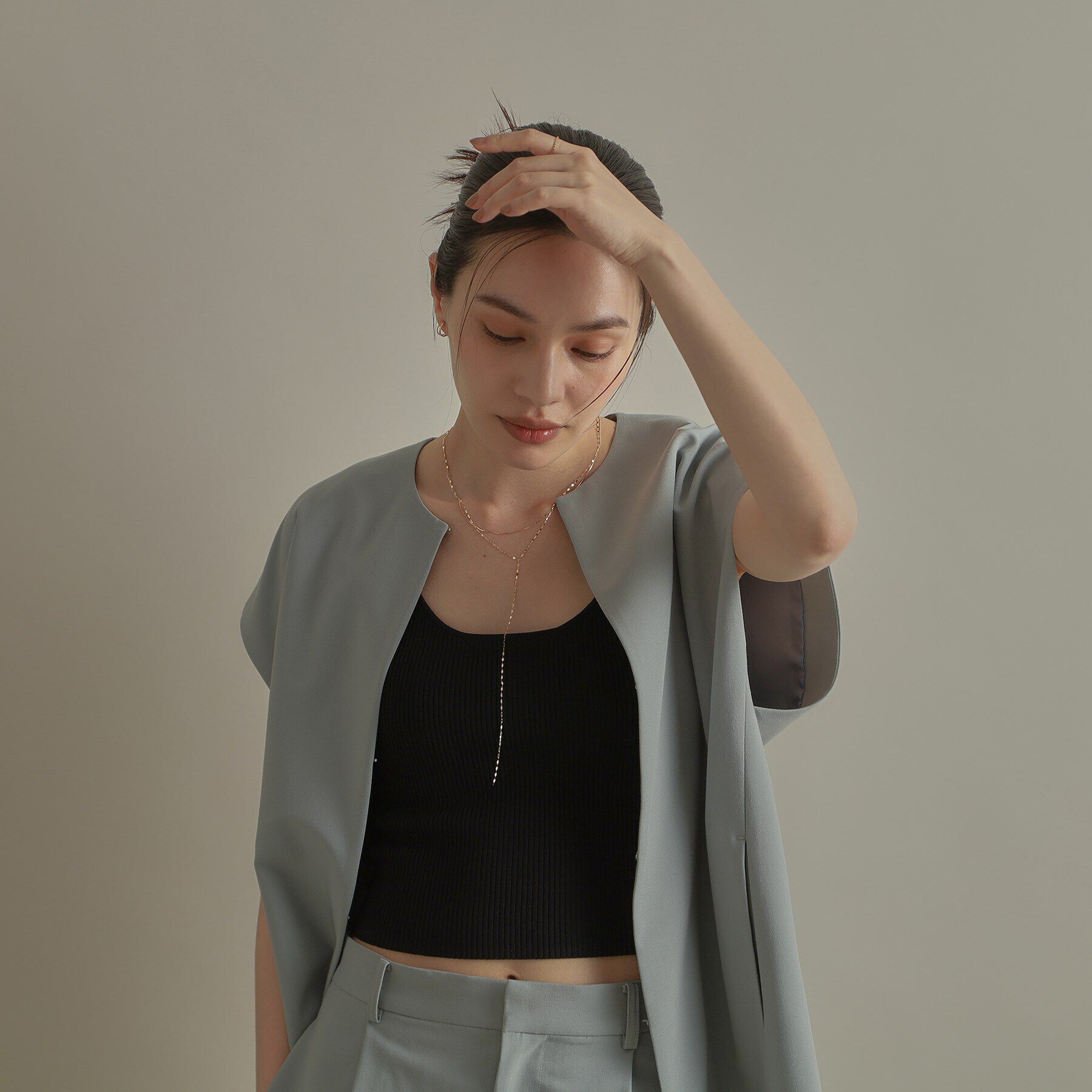 COCOSHNIK「K10スカラップカット リング」|リング|