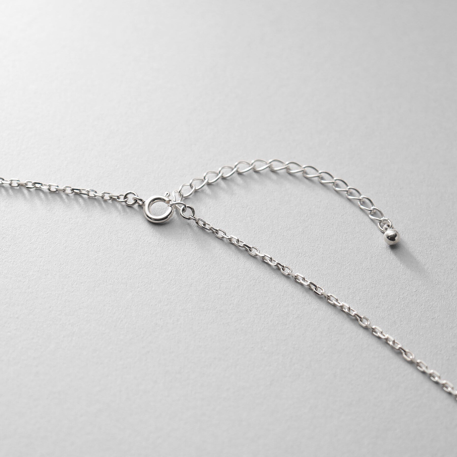 COCOSHNIK ONKITSCH「シルバー スロープカットバーネックレス」|ネックレス|