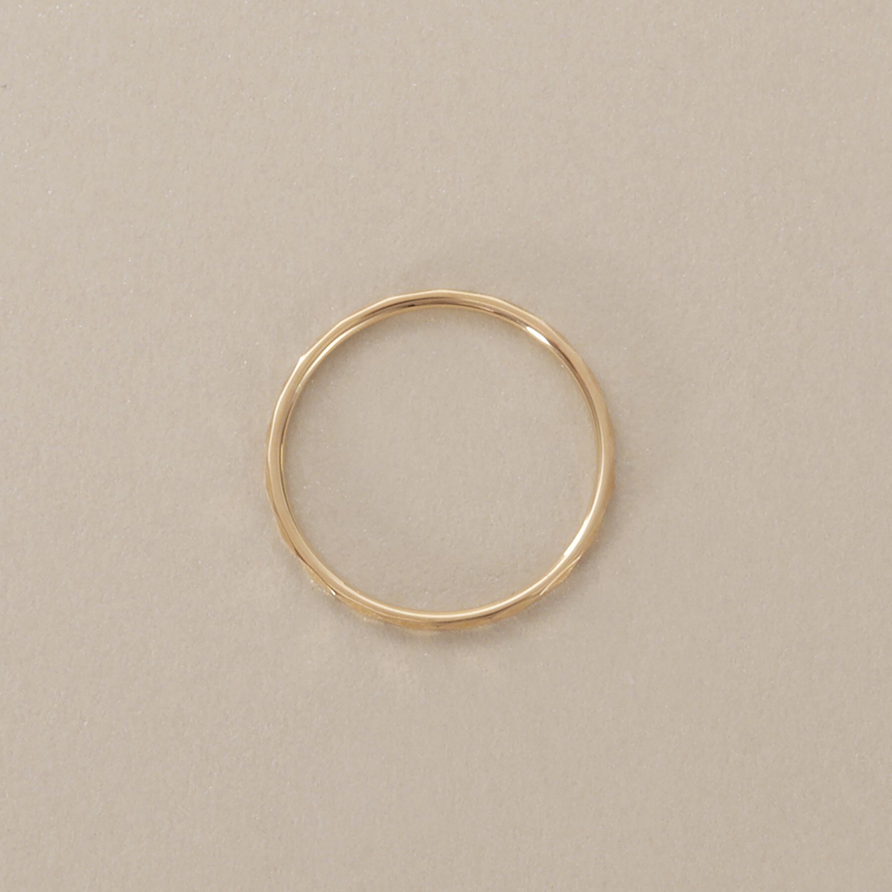 COCOSHNIK「K10ダイヤカット リング」|リング|