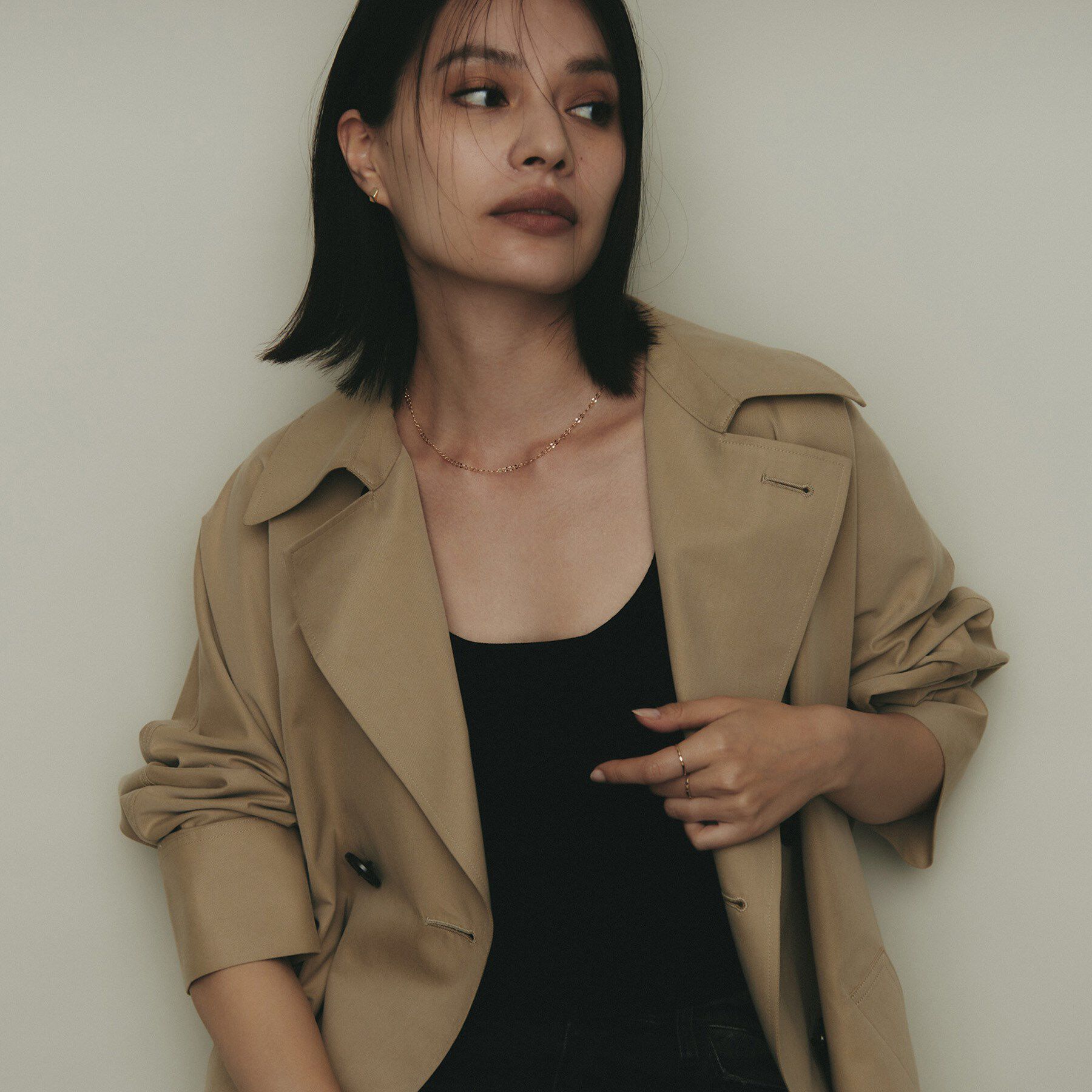 COCOSHNIK「K10ダイヤカット リング」|リング|