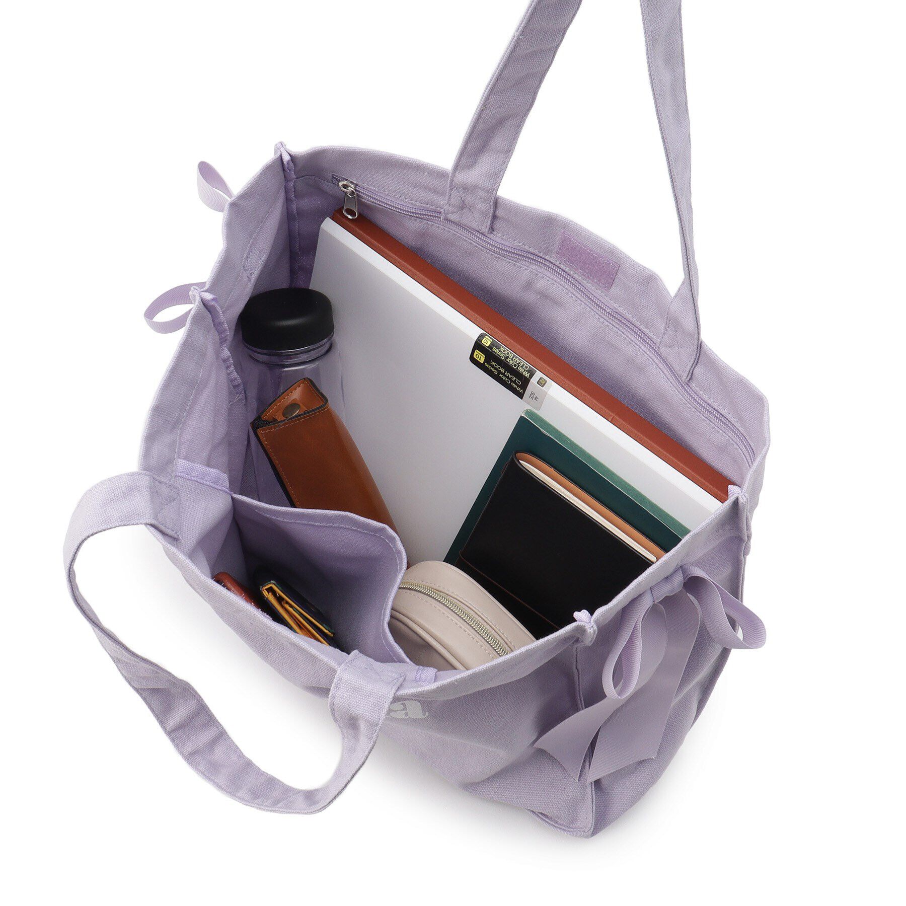 Ober Tashe「【新生活・新学期】推しカラーが選べる！&ldquo;痛バ&rdquo;にもなるサイドリボントート」|トートバッグ|