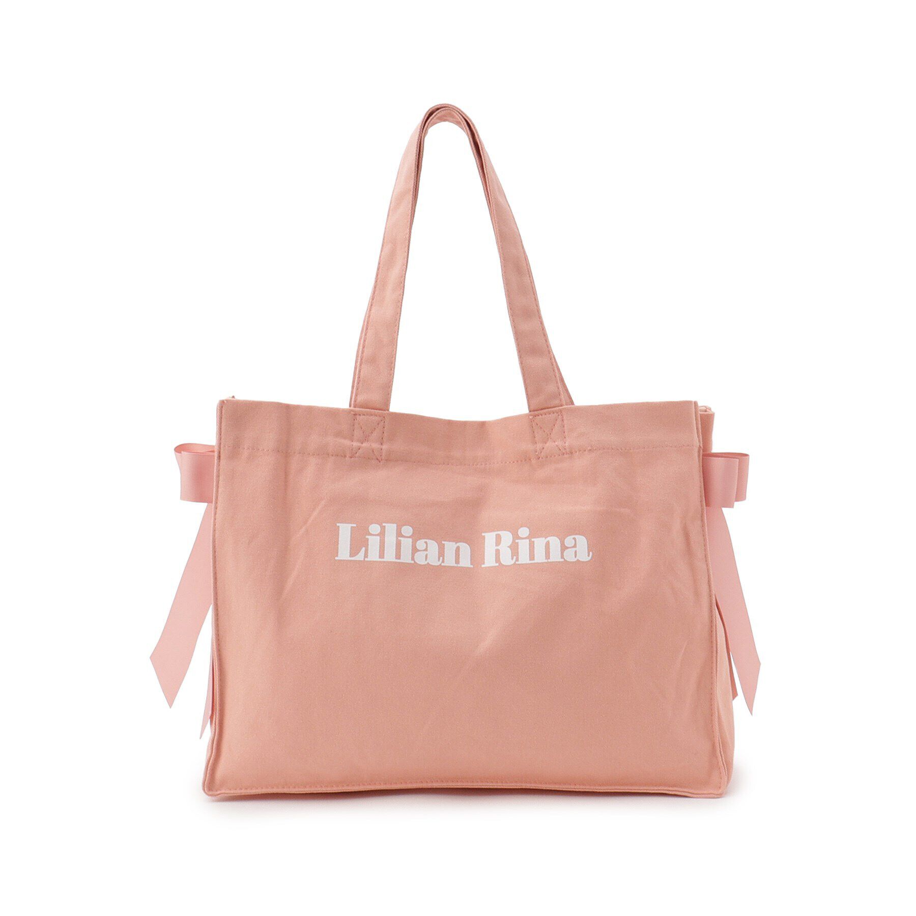 Ober Tashe「【新生活・新学期】推しカラーが選べる！&ldquo;痛バ&rdquo;にもなるサイドリボントート」|トートバッグ|ピンク(072)