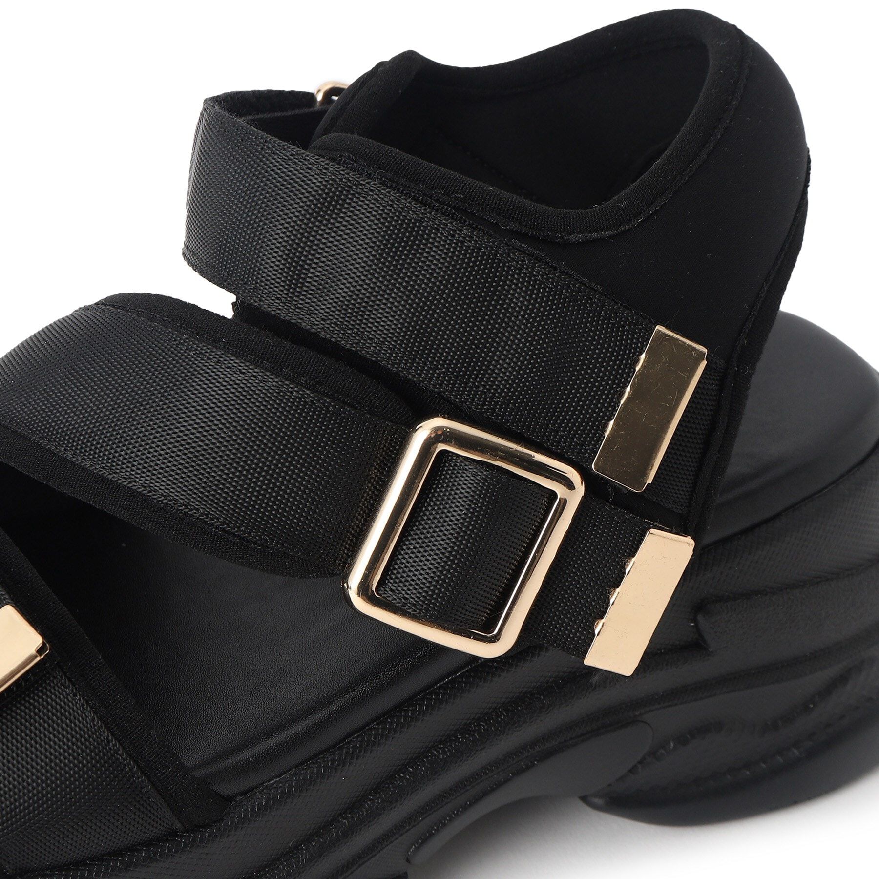 ESPERANZA「ゴールドバックルベルトスポサン 24SS」|サンダル|