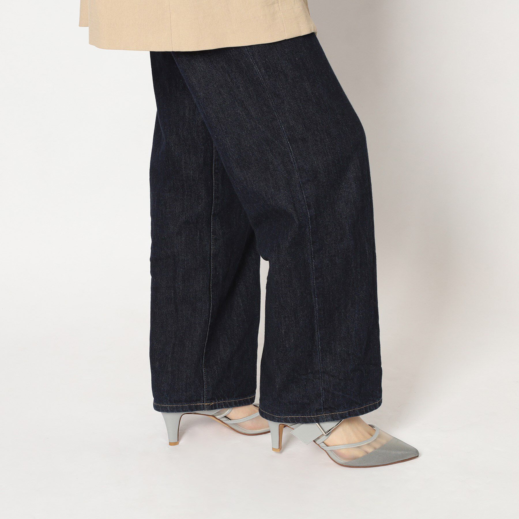 ESPERANZA「バックルベルトメッシュミュール」|パンプス|