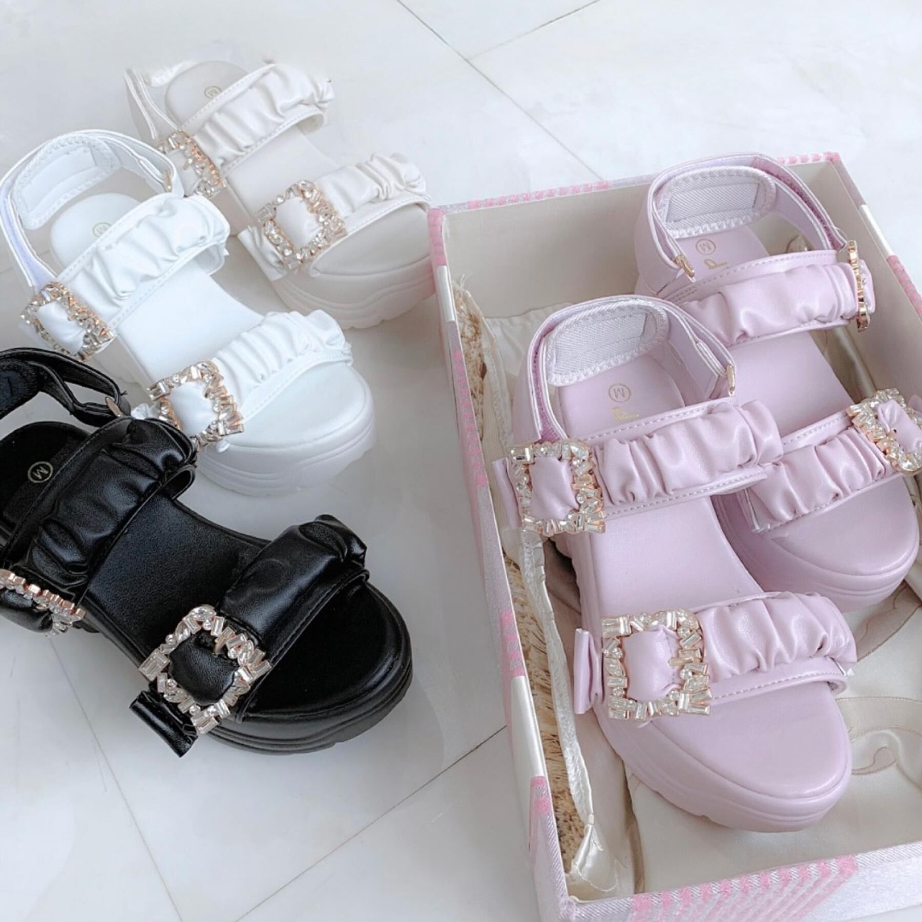 csT&P「厚底バックルサンダル」|サンダル|