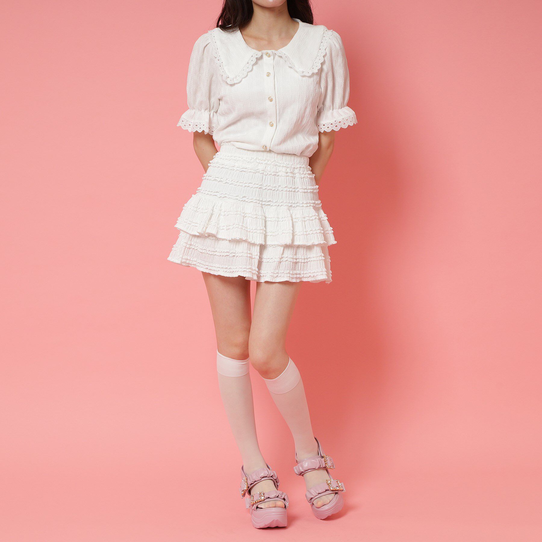 csT&P「厚底バックルサンダル」|サンダル|