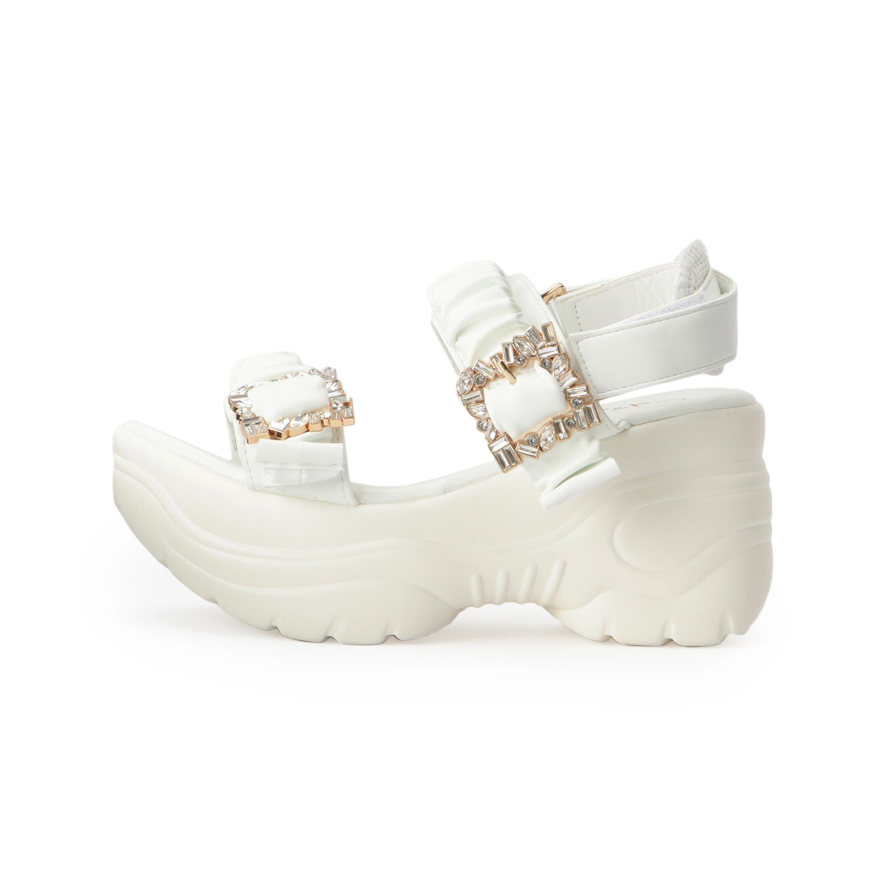 csT&P「厚底バックルサンダル」|サンダル|