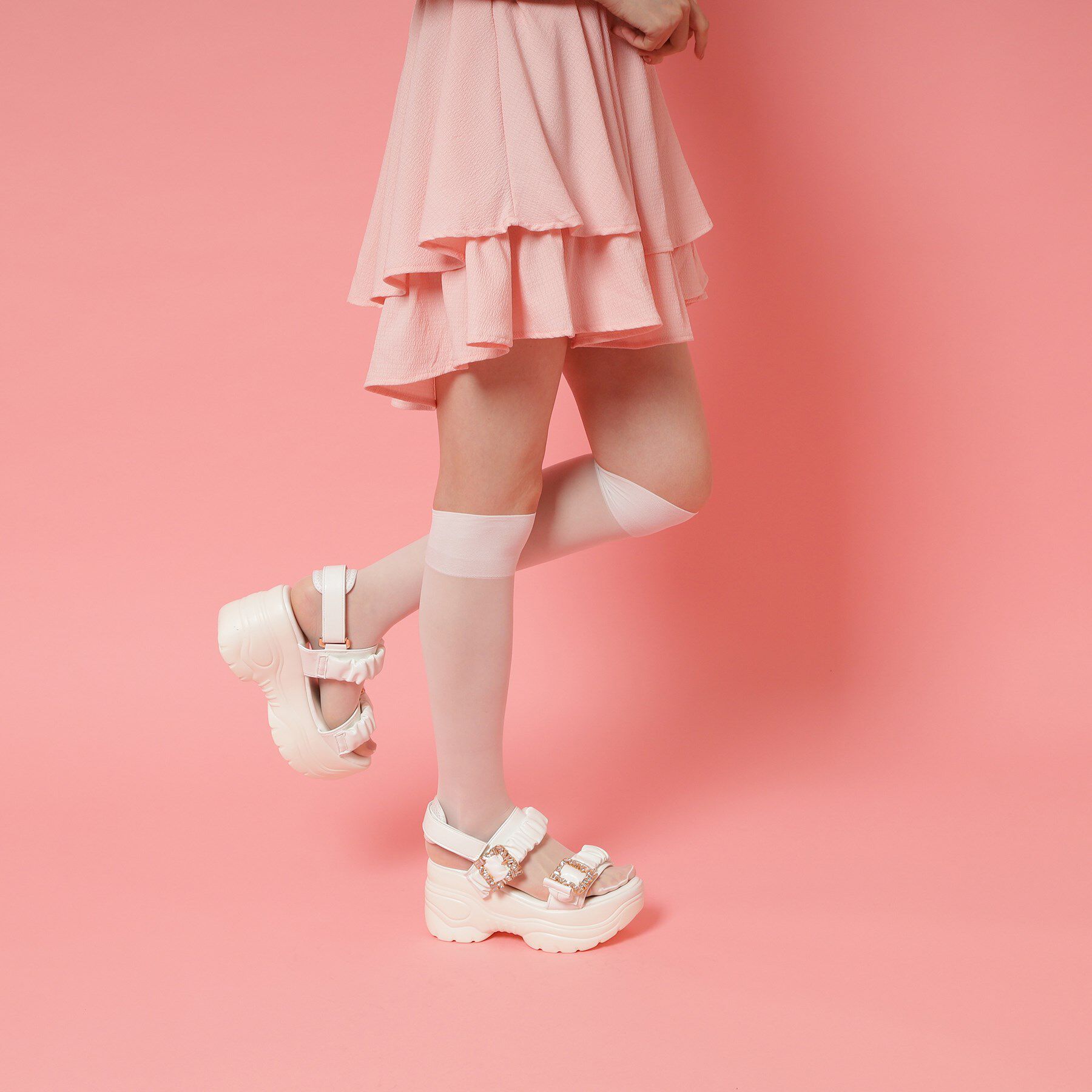 csT&P「厚底バックルサンダル」|サンダル|