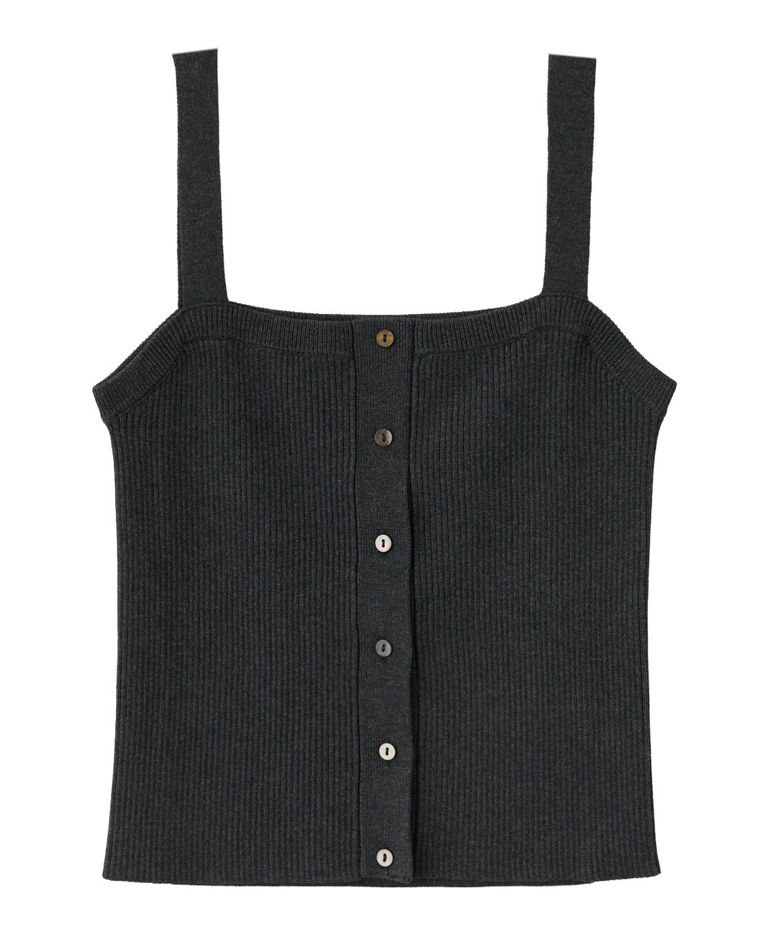 COCO DEAL「前後2WAYボタン付きニットタンク」|ニット・セーター|