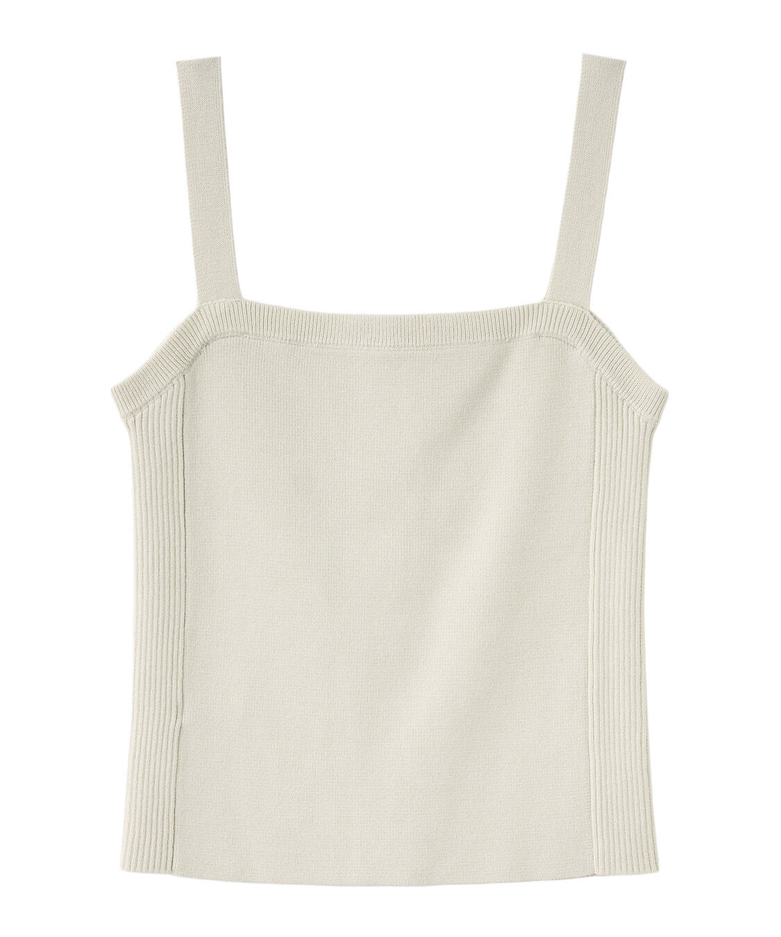 COCO DEAL「前後2WAYボタン付きニットタンク」|ニット・セーター|