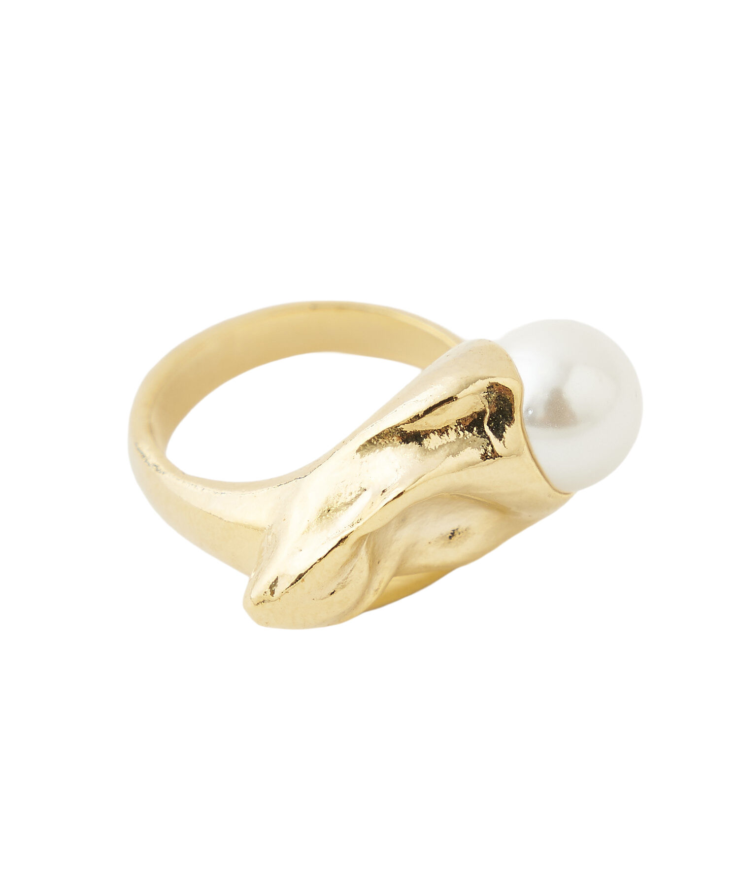 COCO DEAL「Oyster シェルパールドロップリング」|リング|