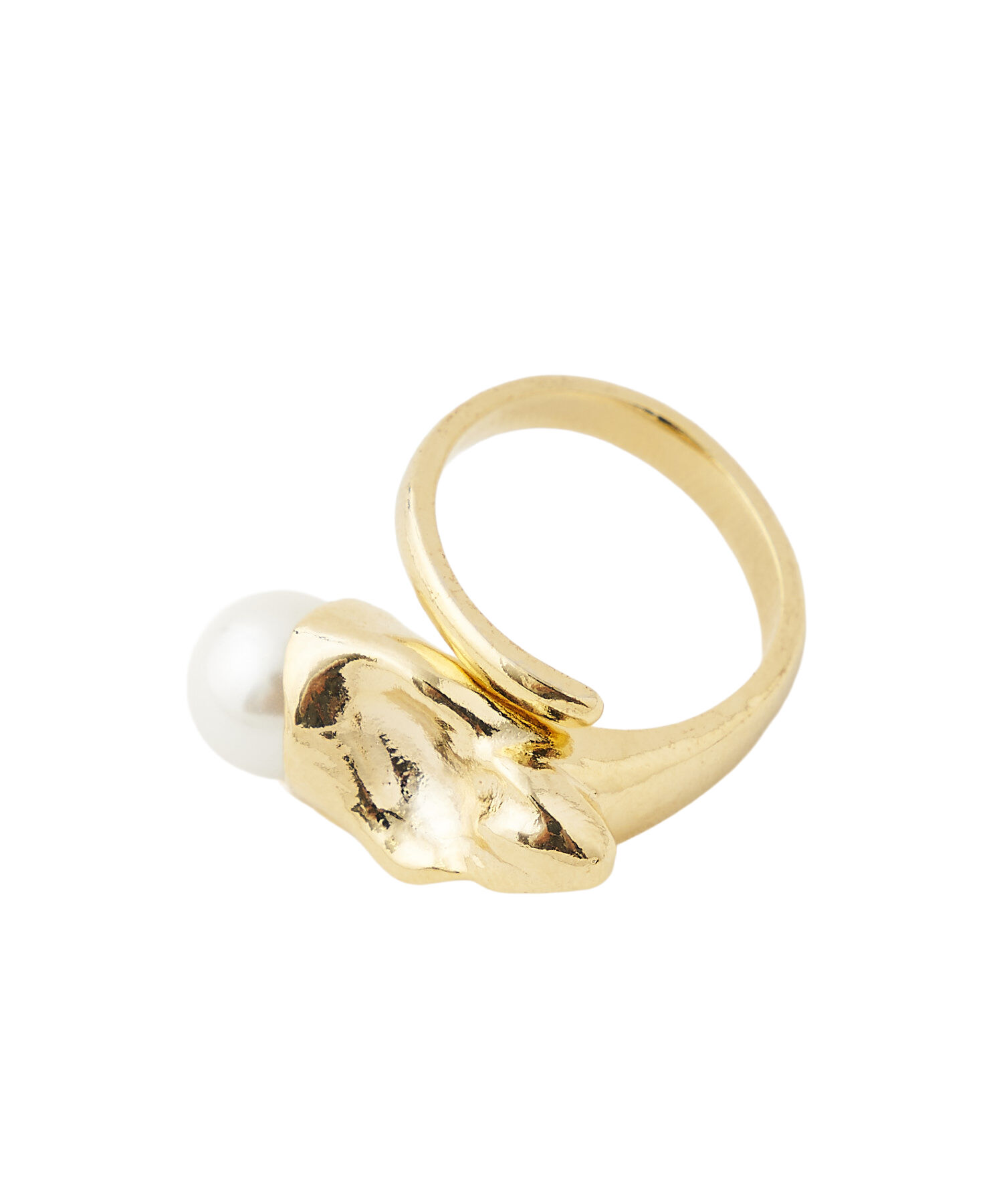 COCO DEAL「Oyster シェルパールドロップリング」|リング|