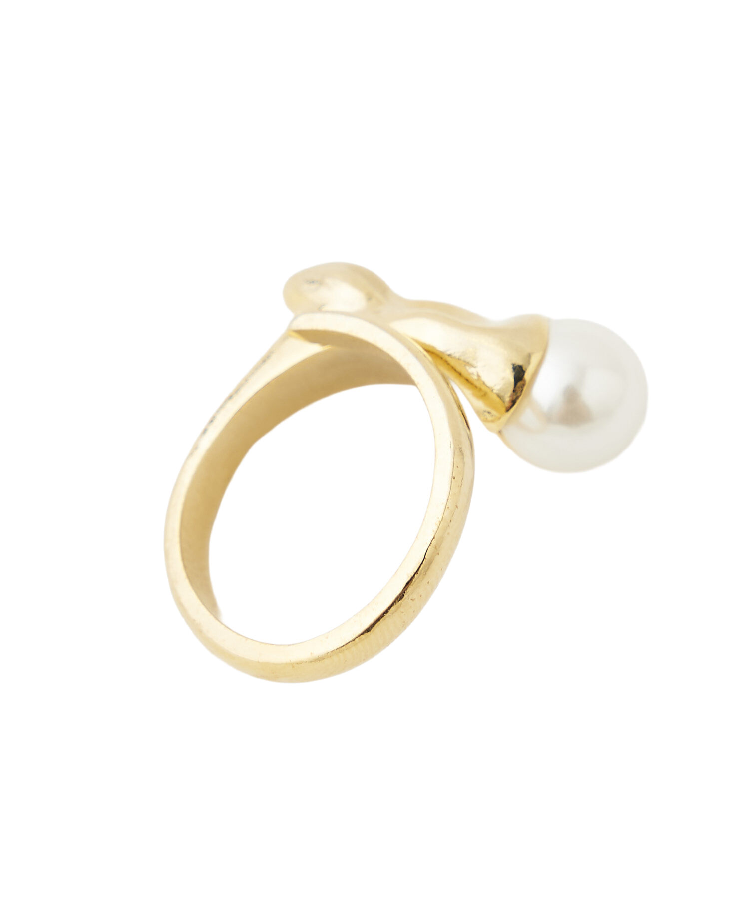 COCO DEAL「Oyster シェルパールドロップリング」|リング|