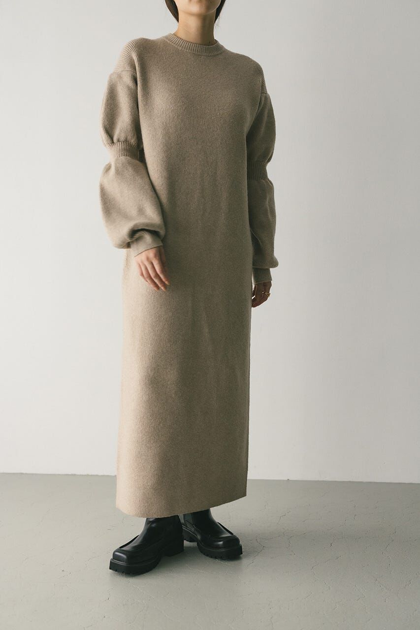 STYLEMIXER「キャンディースリーブニットワンピース」|ワンピース|