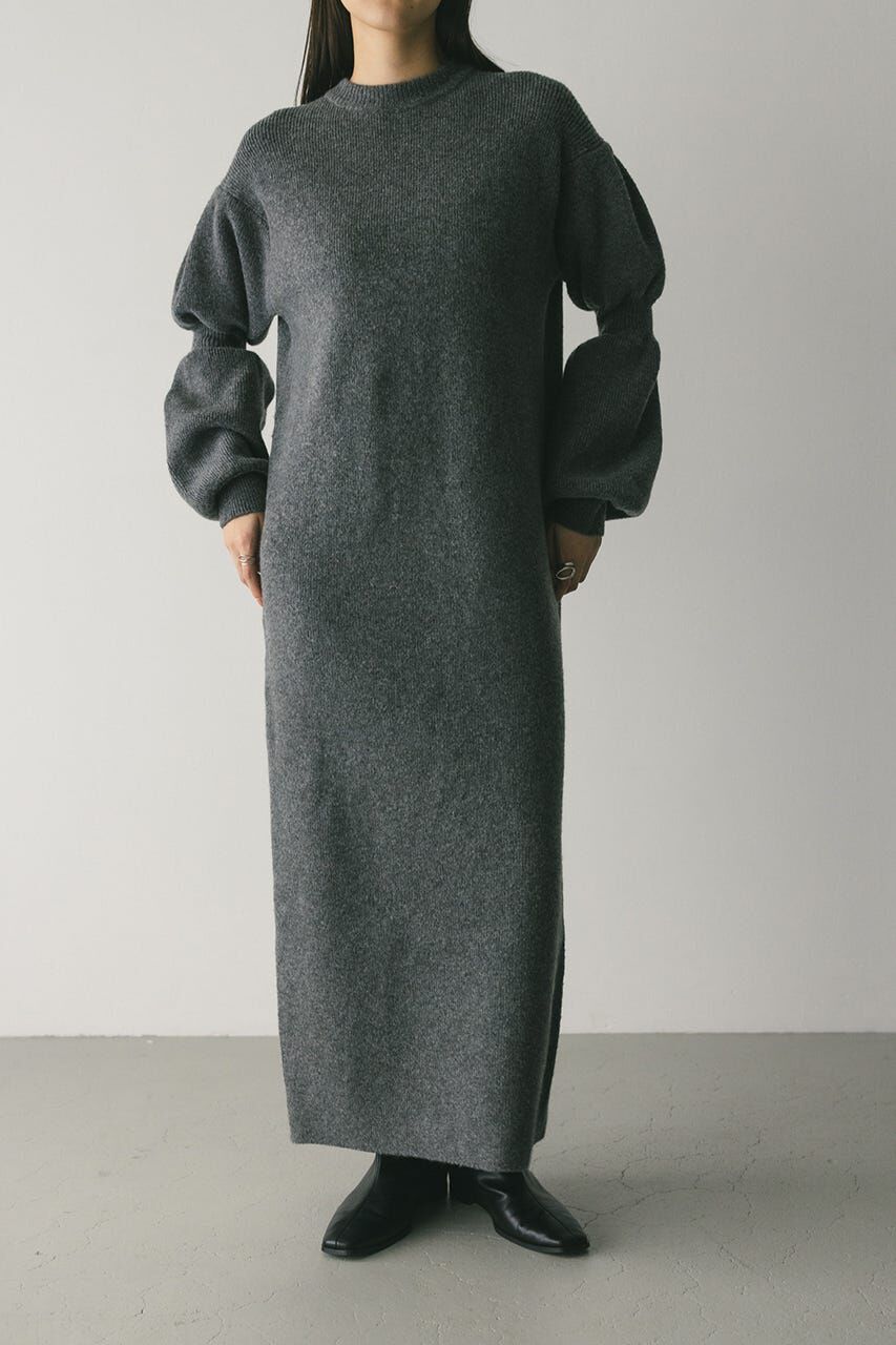 STYLEMIXER「キャンディースリーブニットワンピース」|ワンピース|