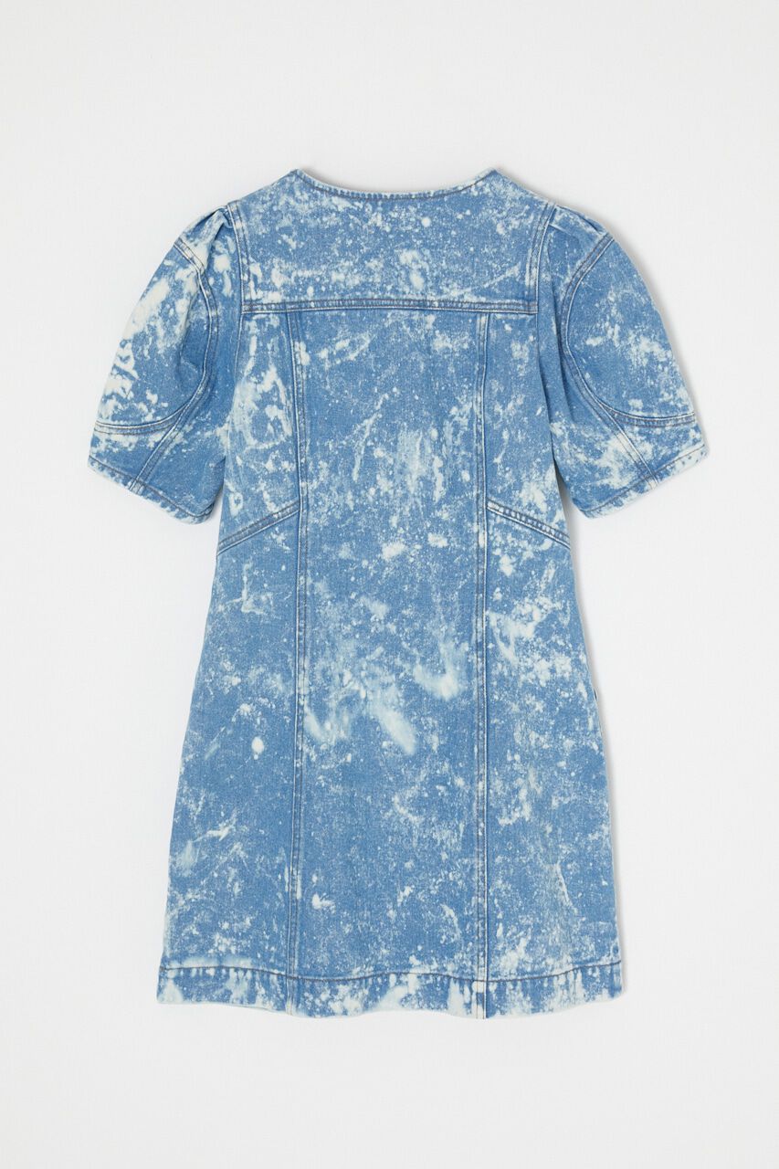 MOUSSY「FRONT ZIP CHEMICAL MINI ドレス」|ワンピース|