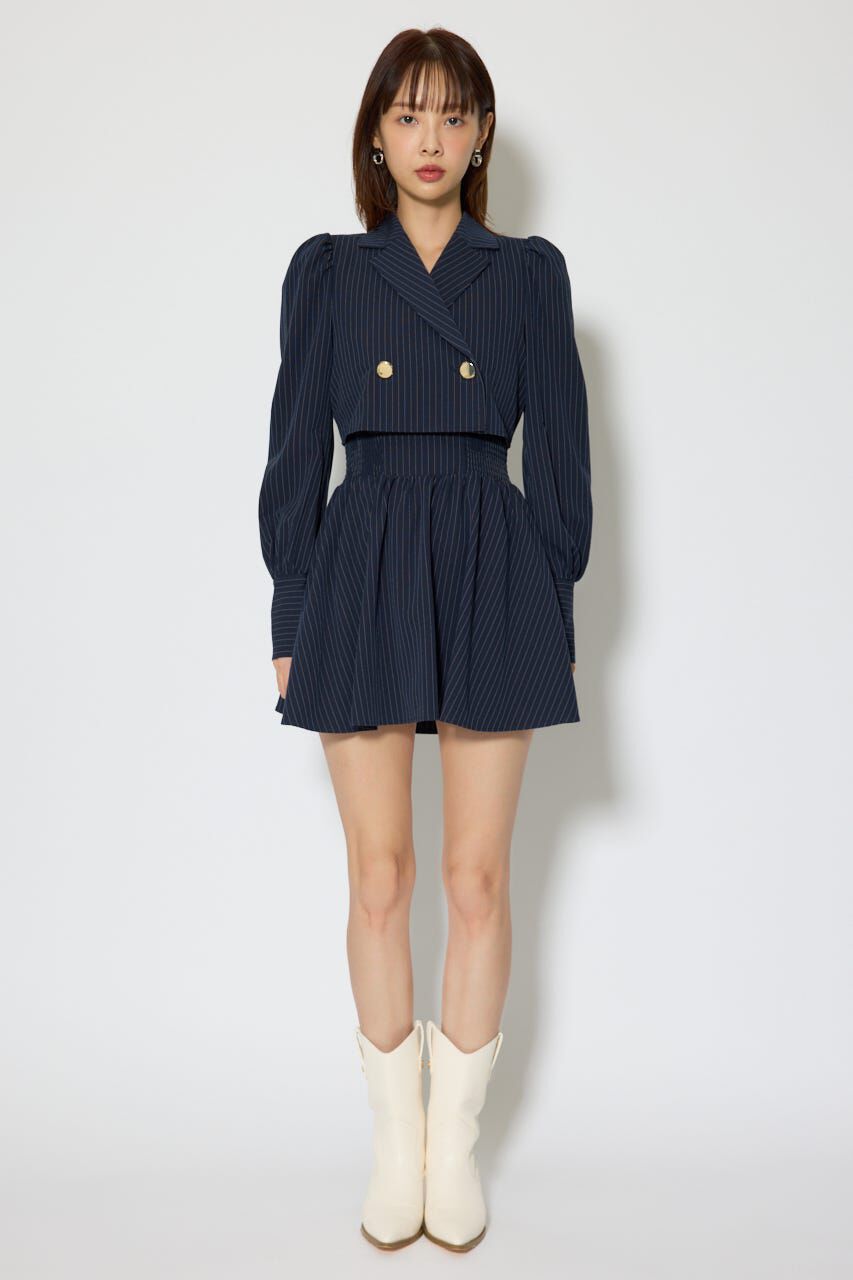 rienda「テーラードデザインミニワンピース」|ワンピース|