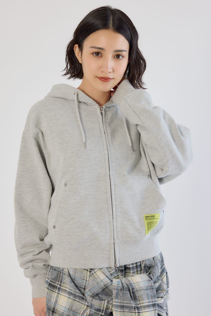 RODEO CROWNS「SHARE W ジップパーカー」|パーカー|