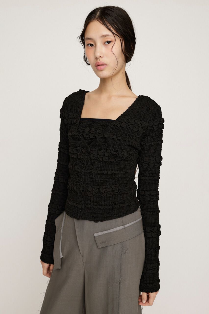 SLY「FRONT BUTTON CAMI 2P」|Tシャツ・カットソー|BLK