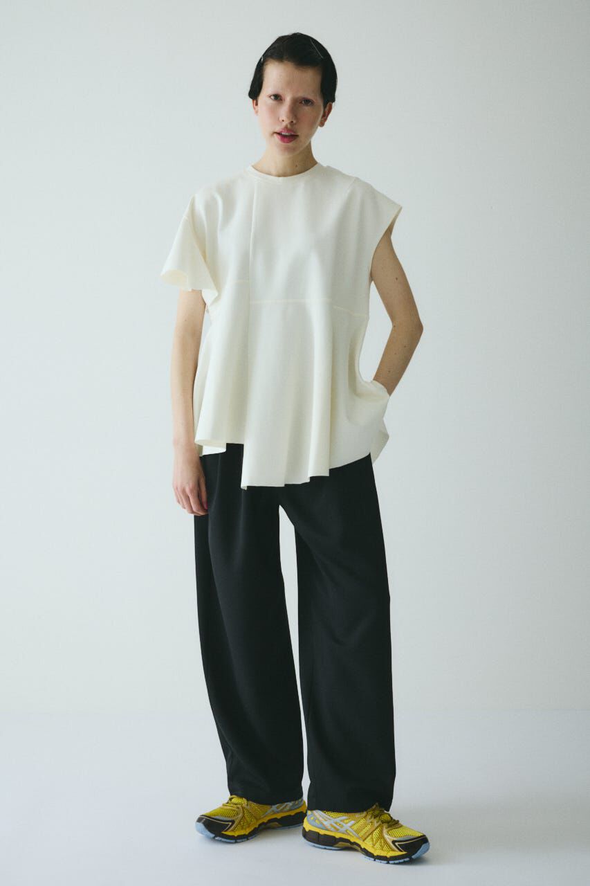 HeRIN.CYE「Cropped ponte tops」|Tシャツ・カットソー|