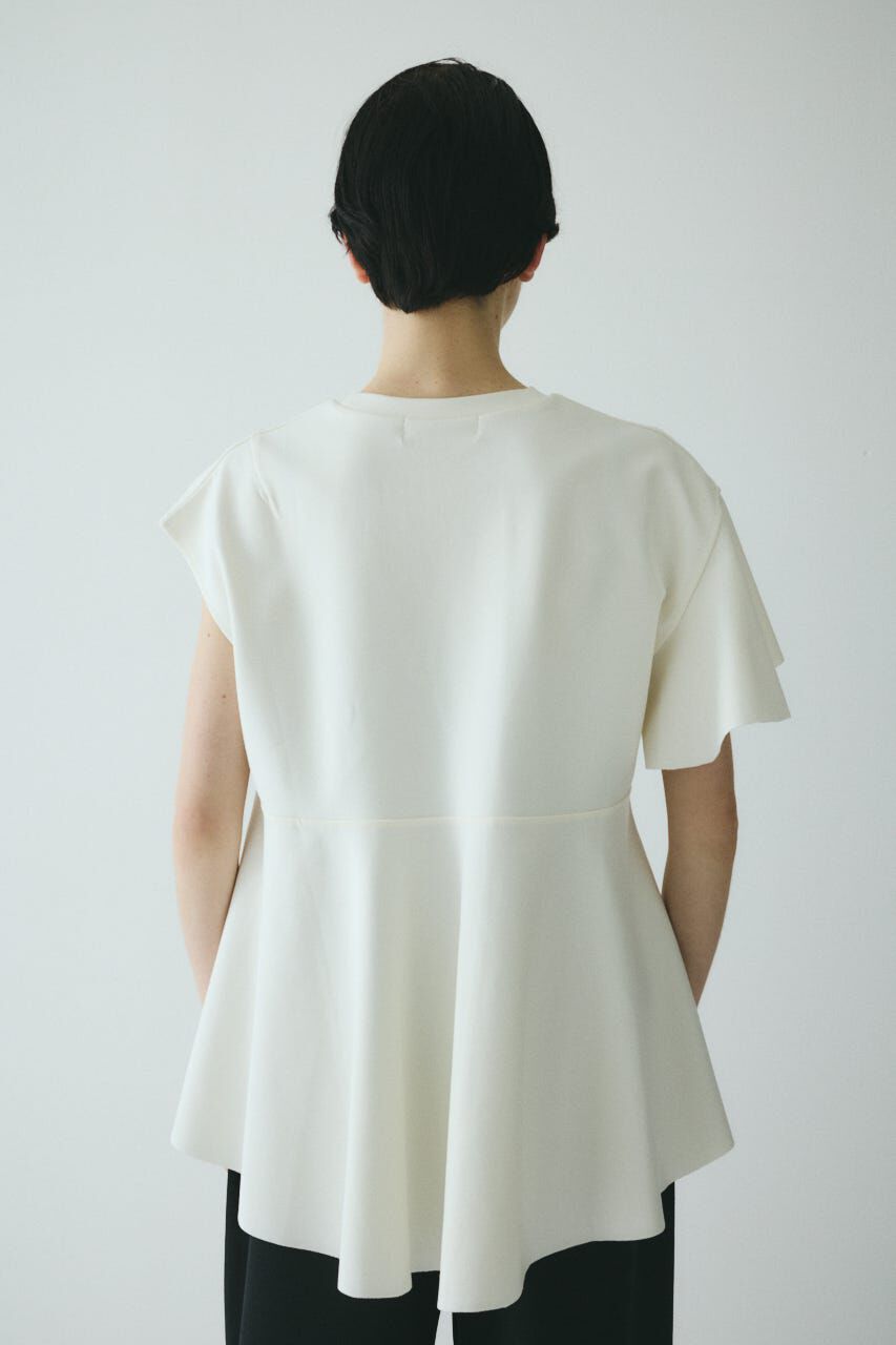 HeRIN.CYE「Cropped ponte tops」|Tシャツ・カットソー|