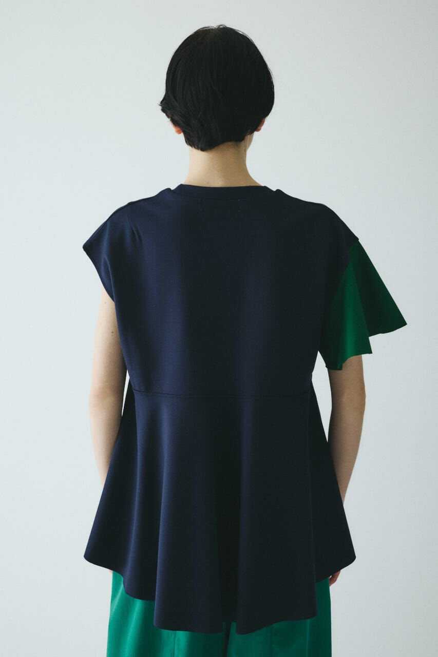 HeRIN.CYE「Cropped ponte tops」|Tシャツ・カットソー|