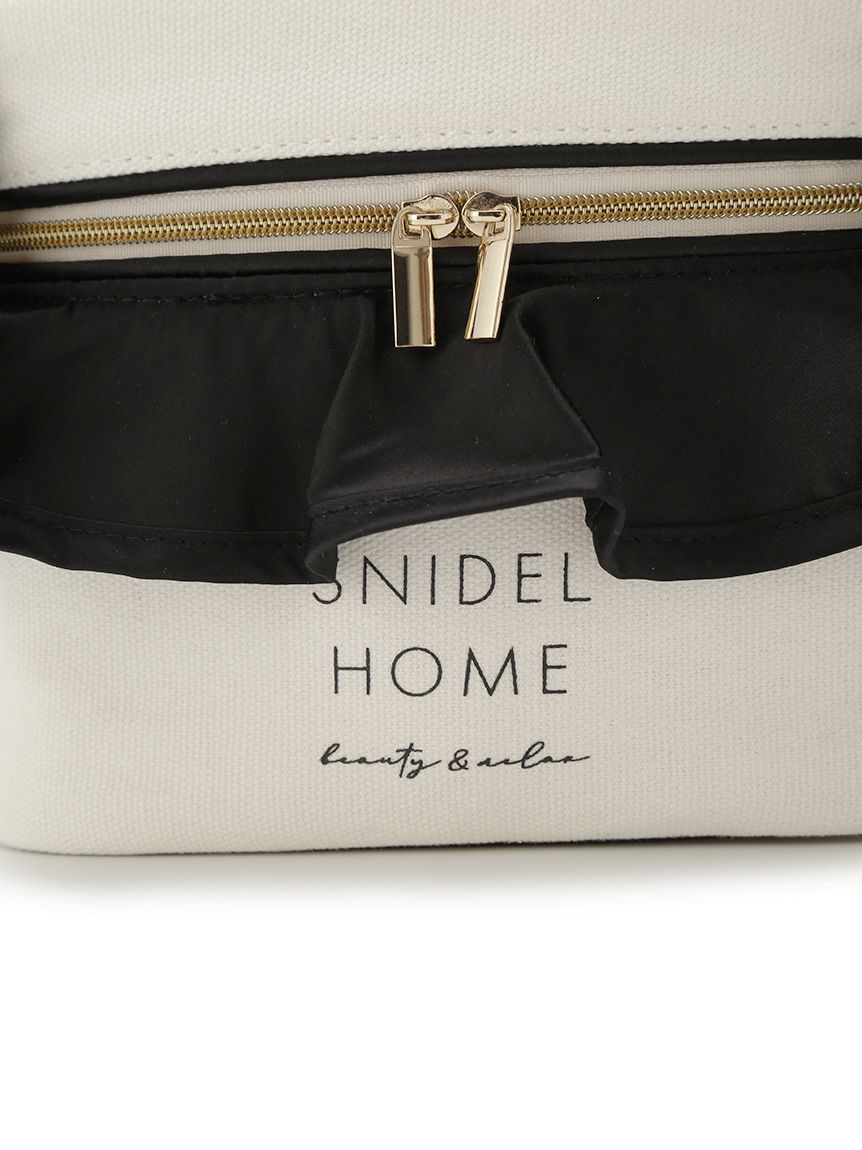SNIDEL HOME「キャンバスバニティポーチ」|ポーチ|