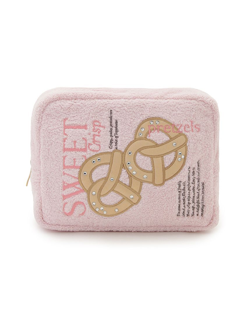 SNIDEL HOME「プレッツェルモチーフポーチ」|ポーチ|PNK