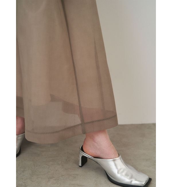 ELENDEEK「SQUARE SLIDER SHOES」|サンダル|