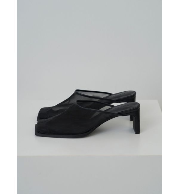 ELENDEEK「SQUARE SLIDER SHOES」|サンダル|